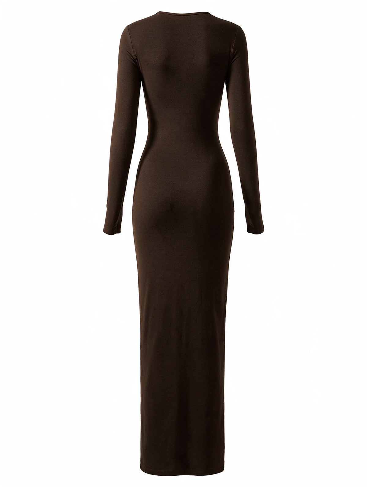 Long Sleeve Sculpt Maxi Dress