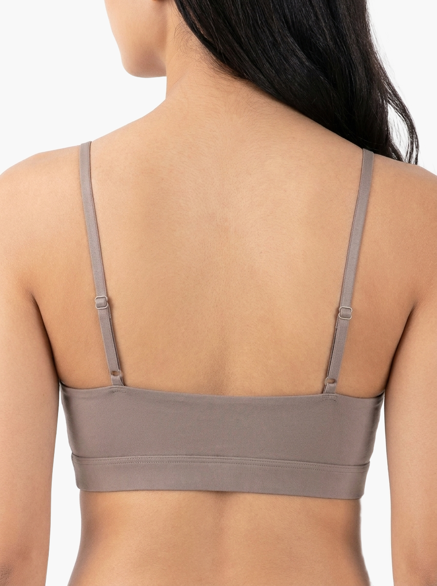 Auvella Seamless Comfort Bralette — F8F8F8 8