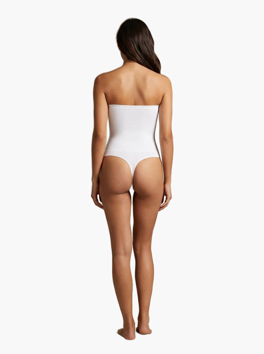 Sculpt Seamless Bodysuit — F8F8F8 3