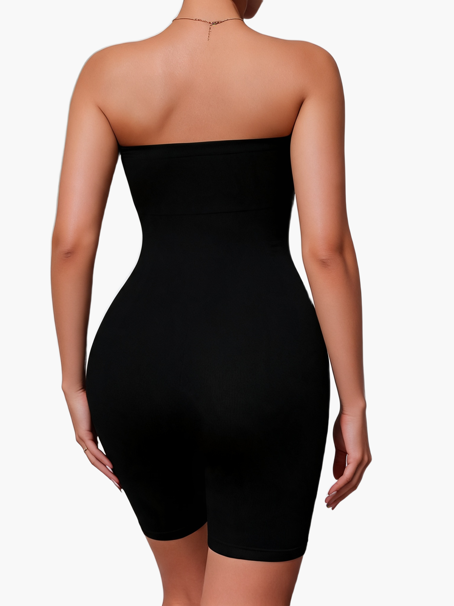 Strapless Tummy Control Body Shaper — F8F8F8 2