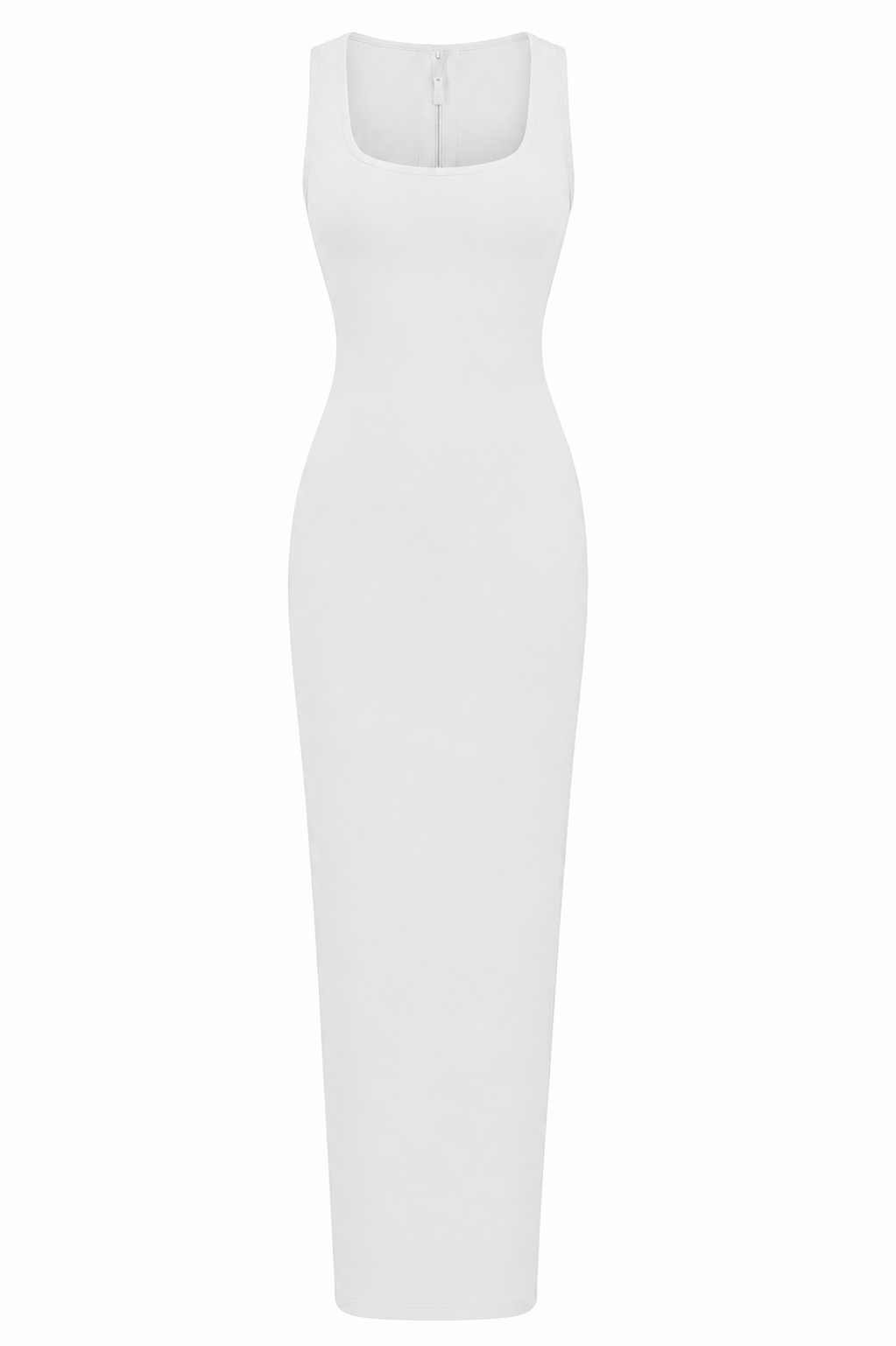 U-Neck Slit Maxi Dress