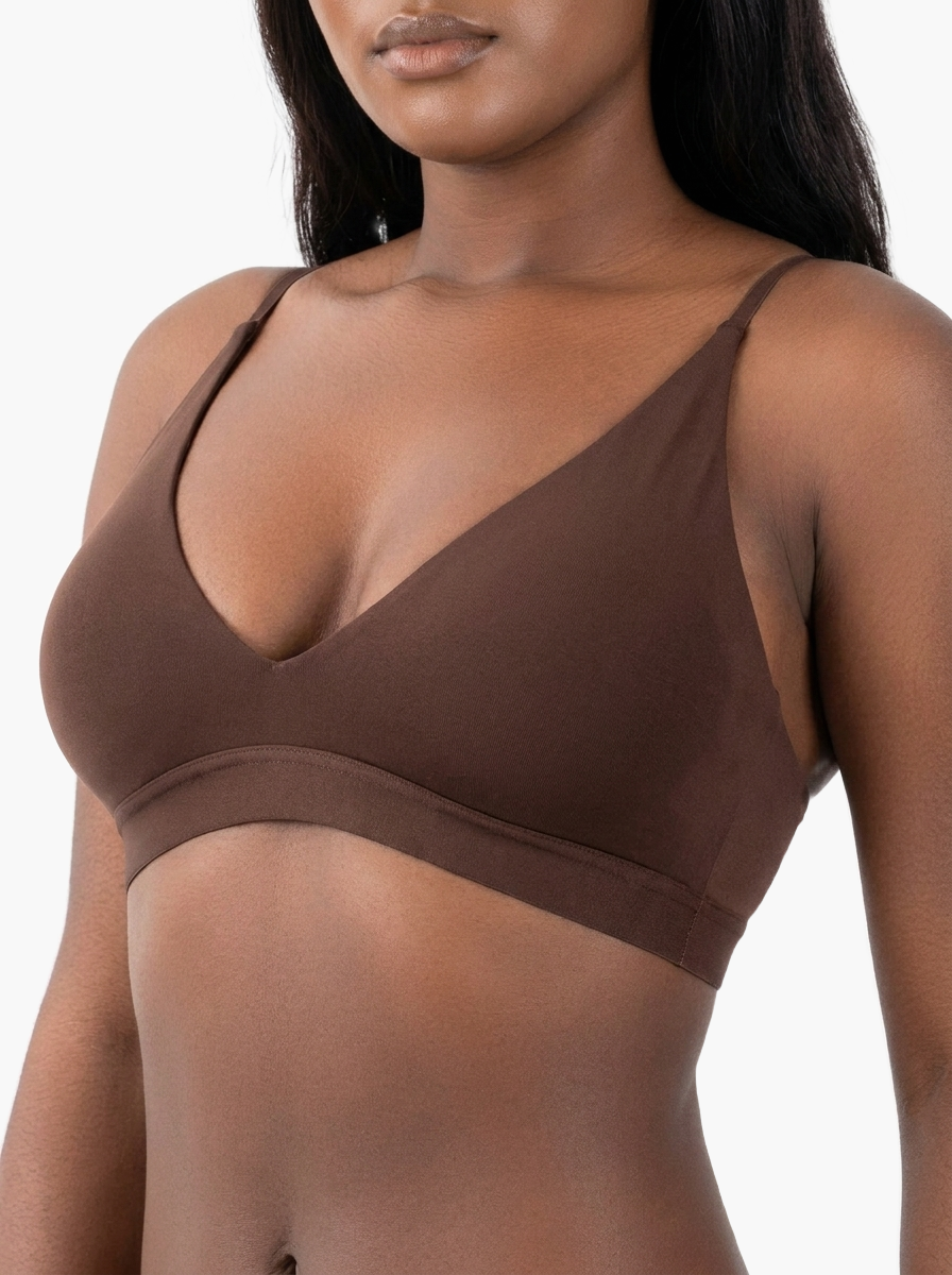 Auvella Seamless Comfort Bralette — F8F8F8 5