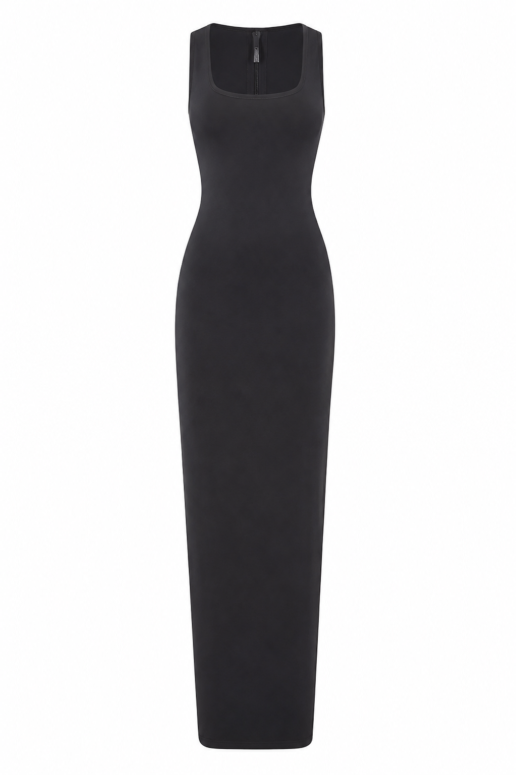 U-Neck Slit Maxi Dress