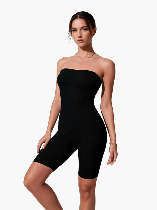 Strapless Tummy Control Body Shaper — F8F8F8 1