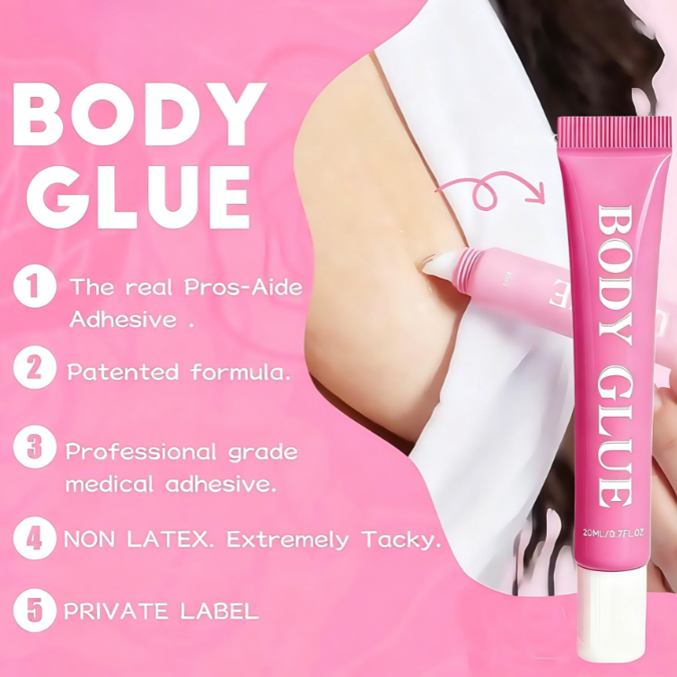 Body Adhesive Glue for Clothing Security