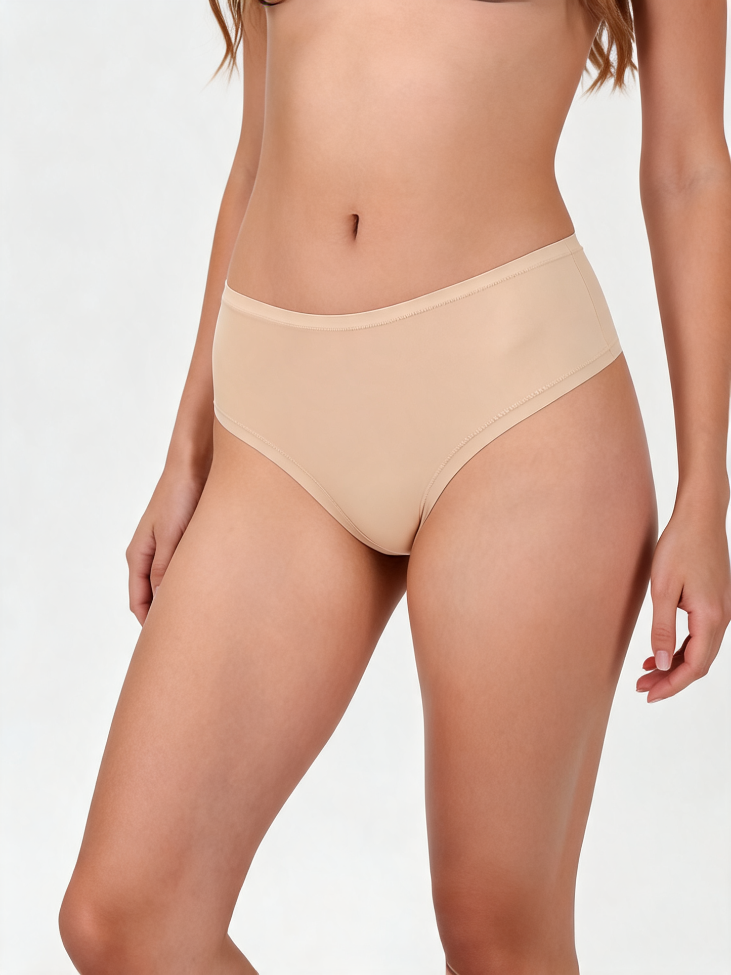 Womens High-Waisted Breathable Traceless Briefs