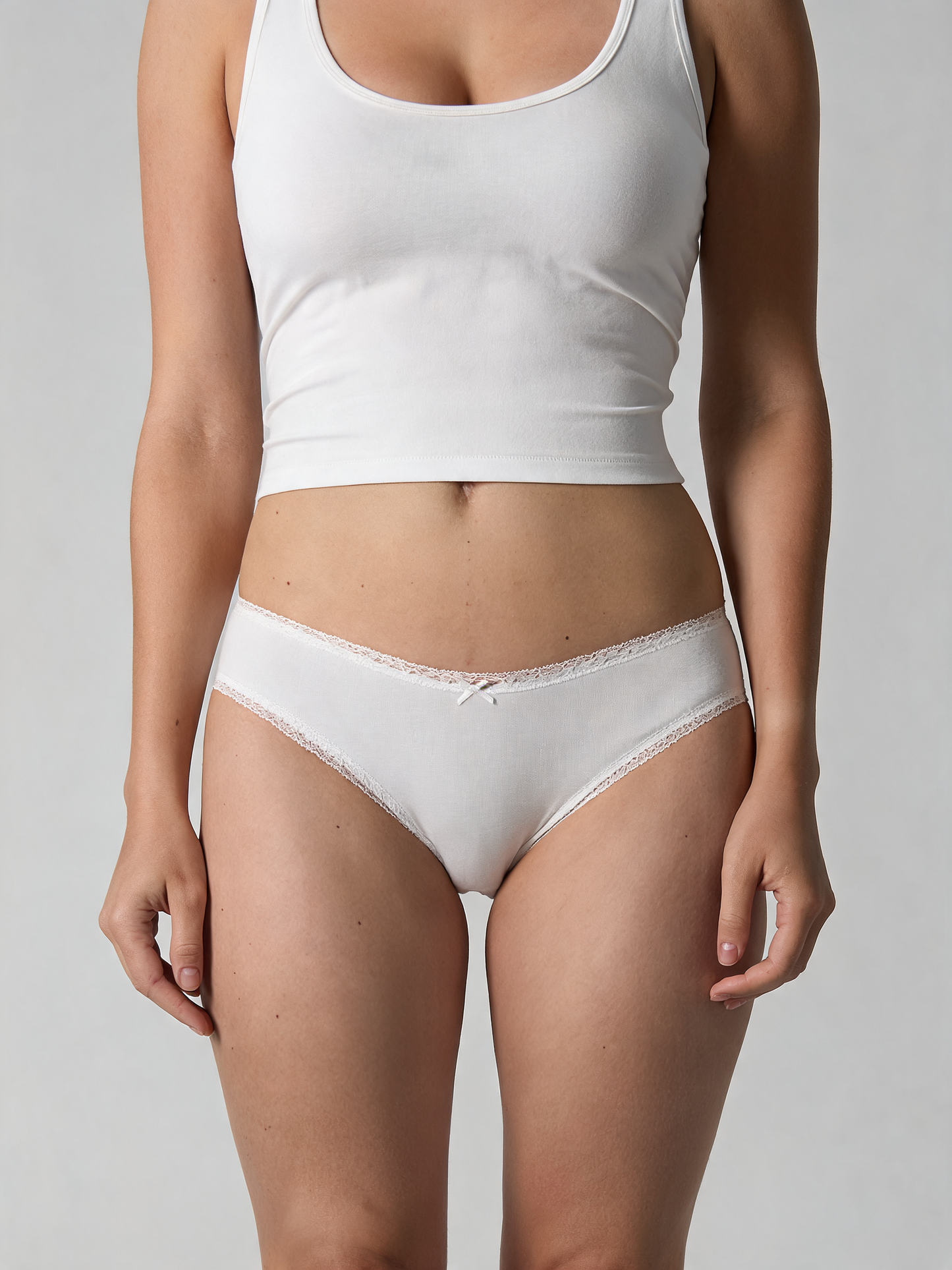 Cotton Lace Brief