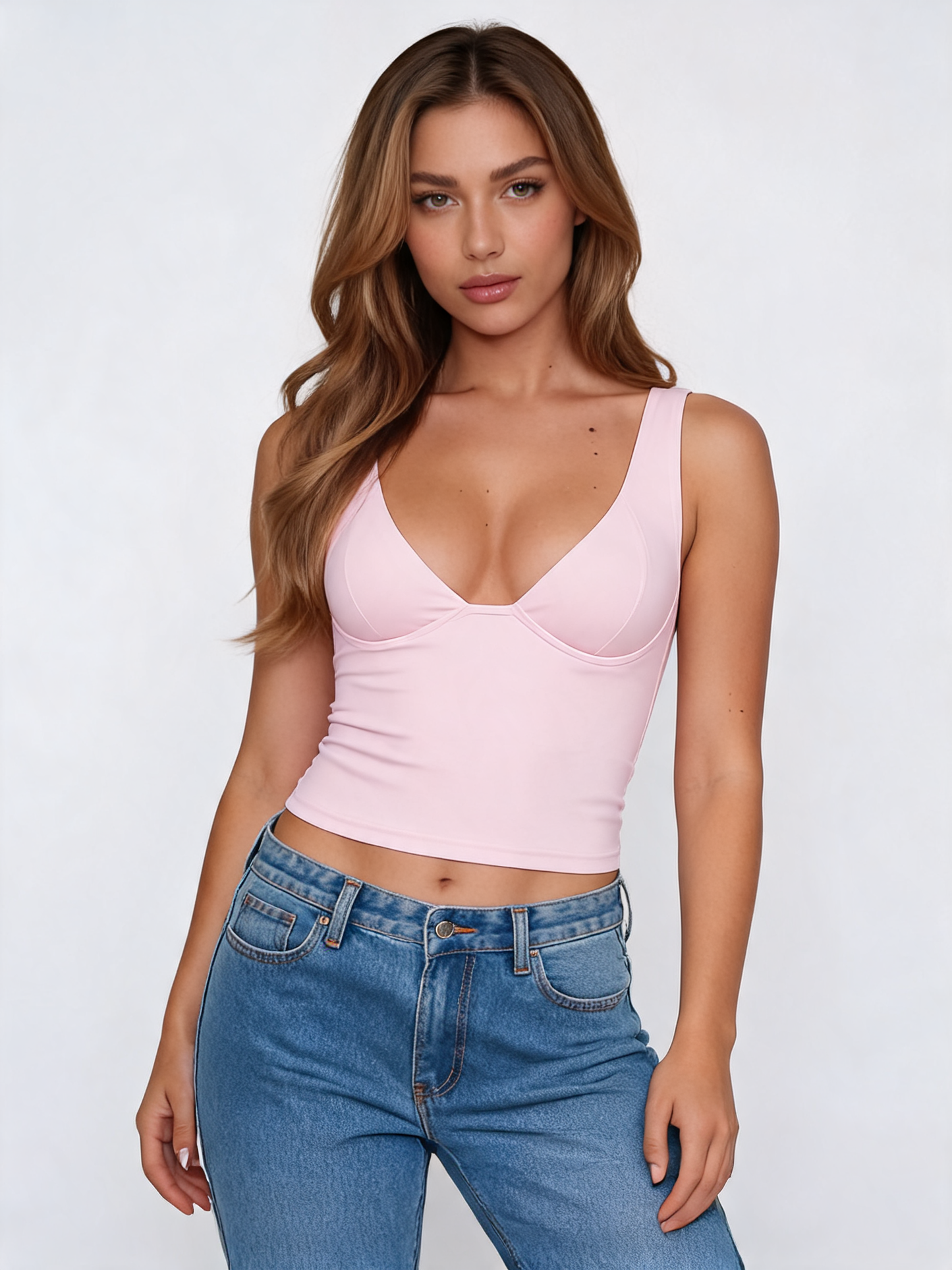 Built-In Bra Yoga Tank Top