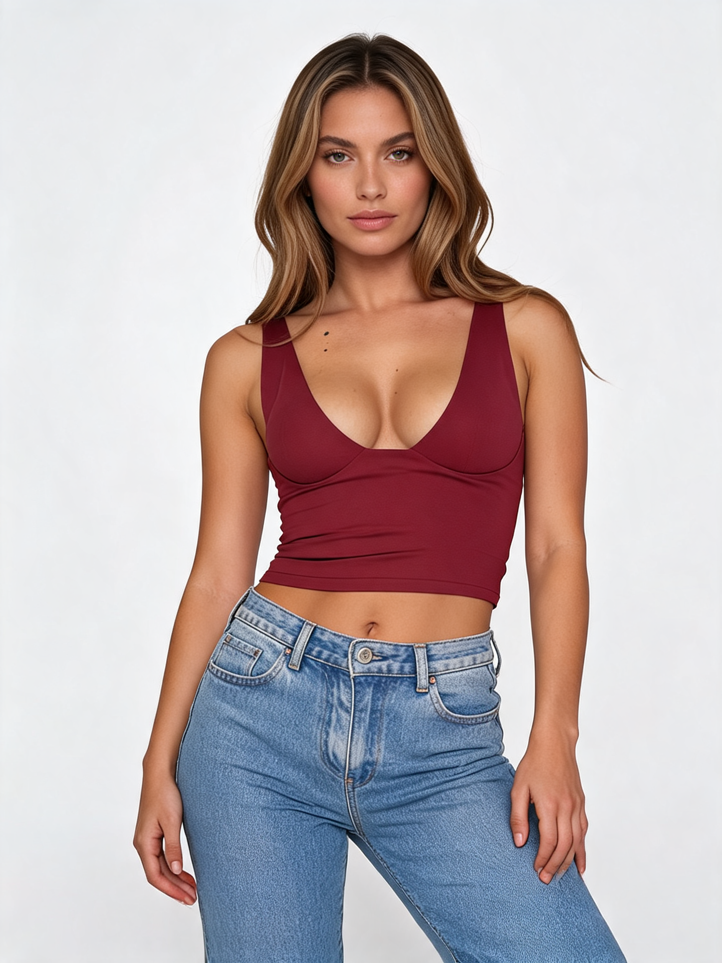 Built-In Bra Yoga Tank Top