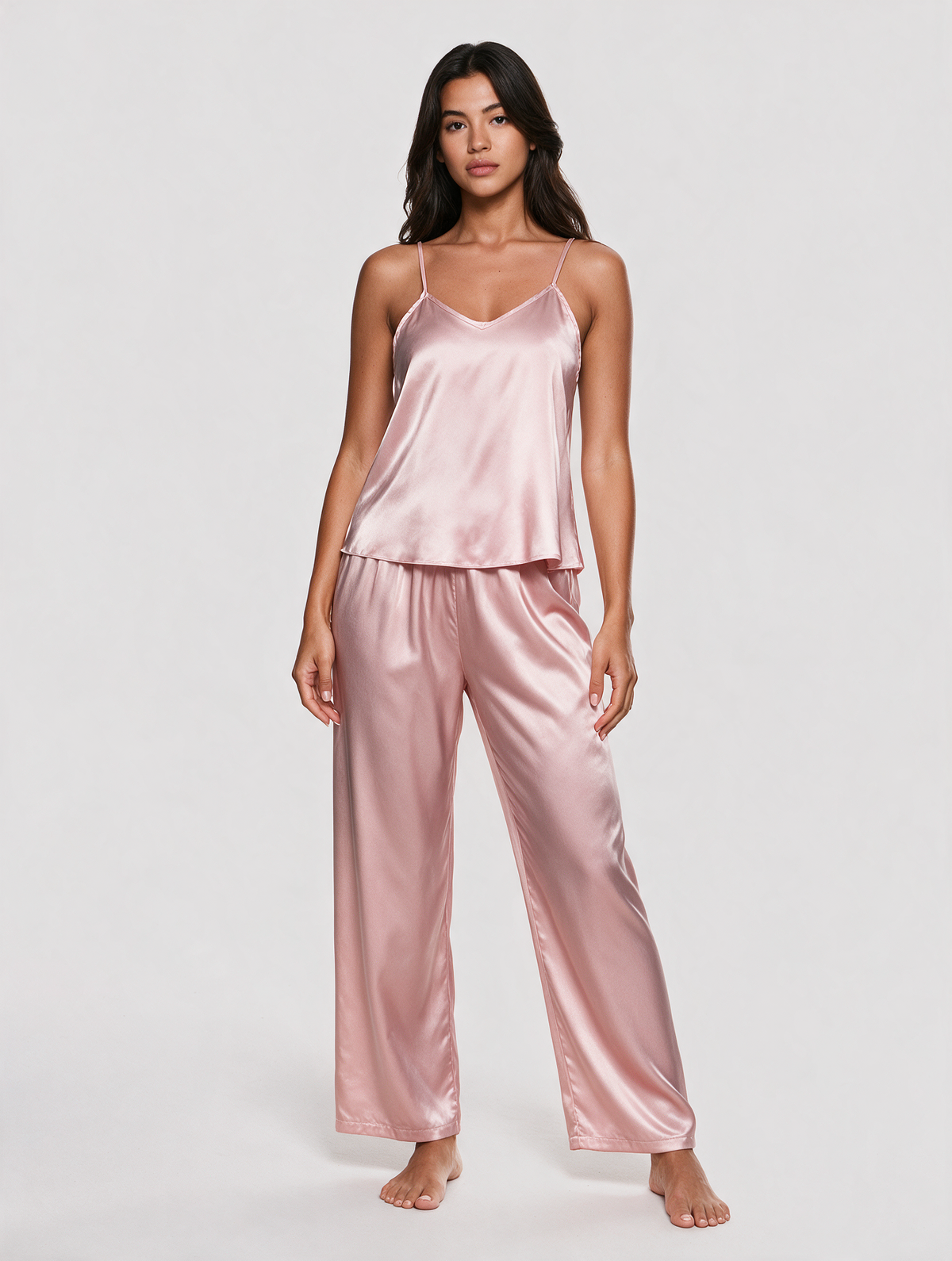 Satin Cami Pajama Set