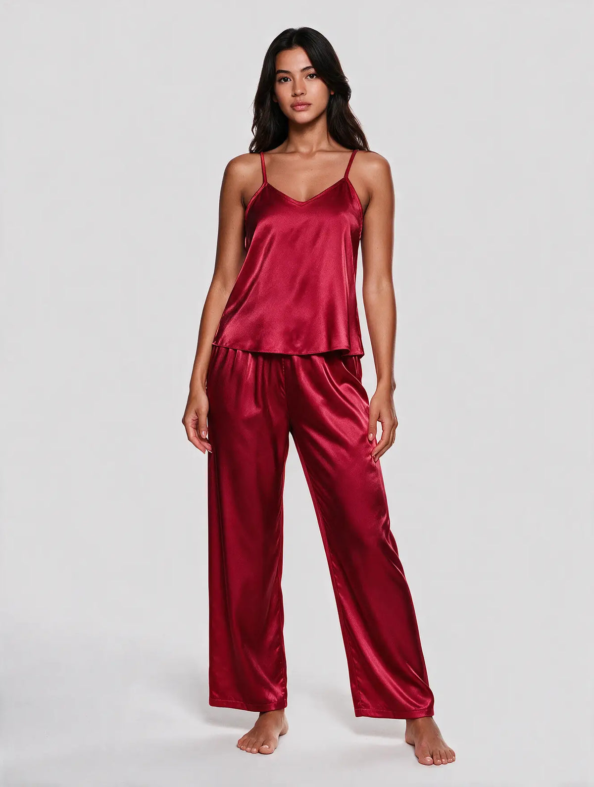 Satin Cami Pajama Set