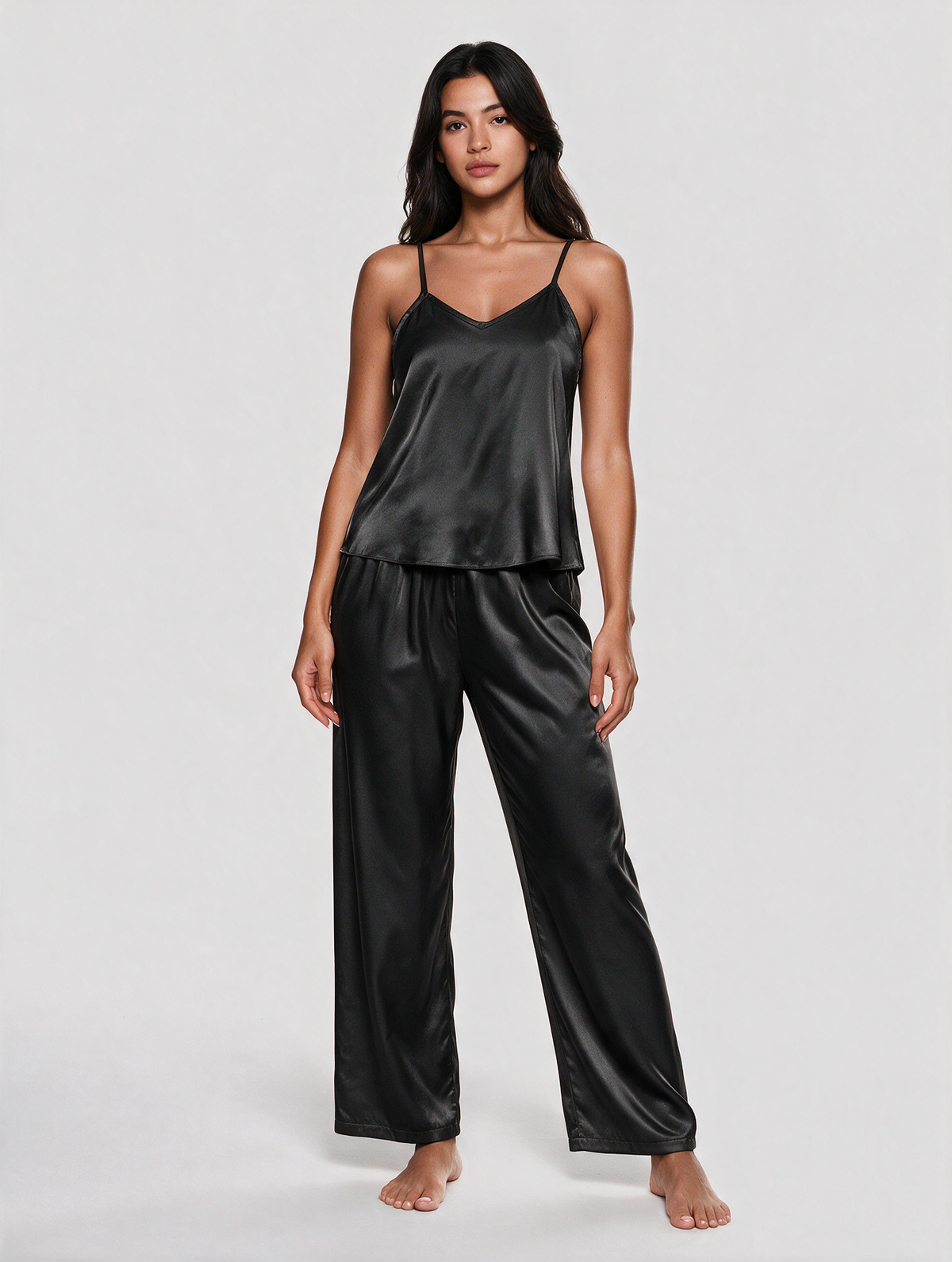 Satin Cami Pajama Set