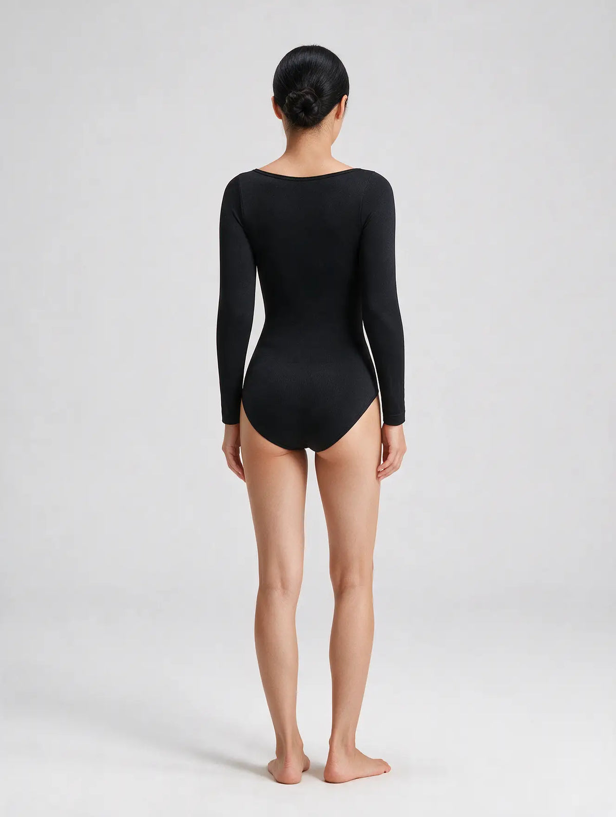 Auvella Long Sleeve Sculpting Bodysuit