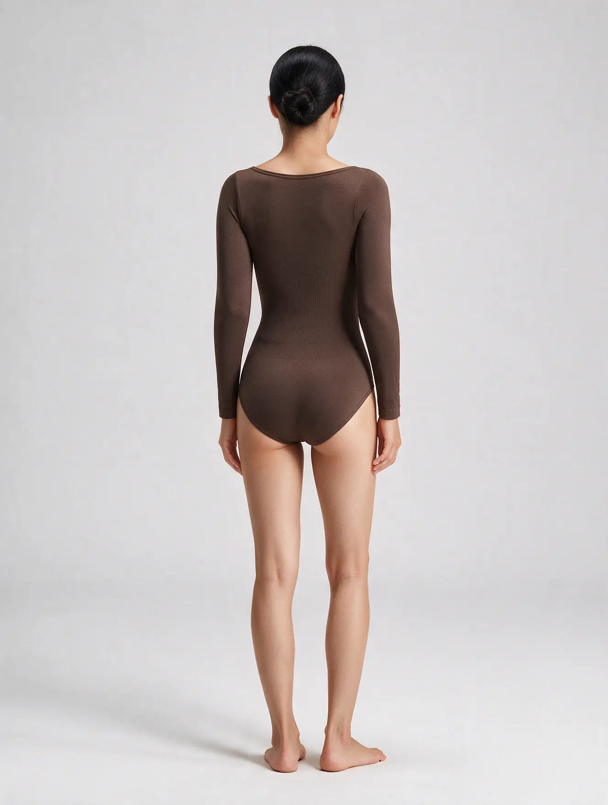 Auvella Long Sleeve Sculpting Bodysuit