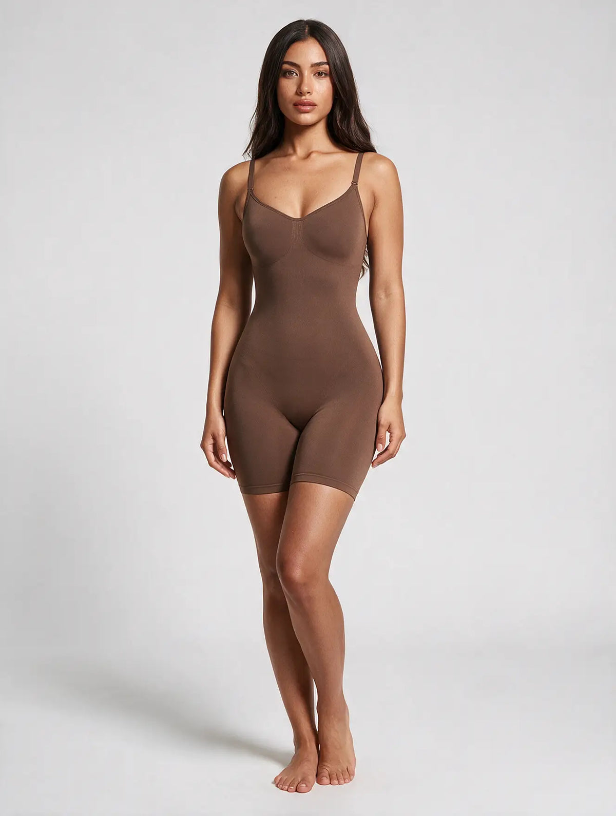 One-Piece Shapewear Bodysuit with Tummy Control