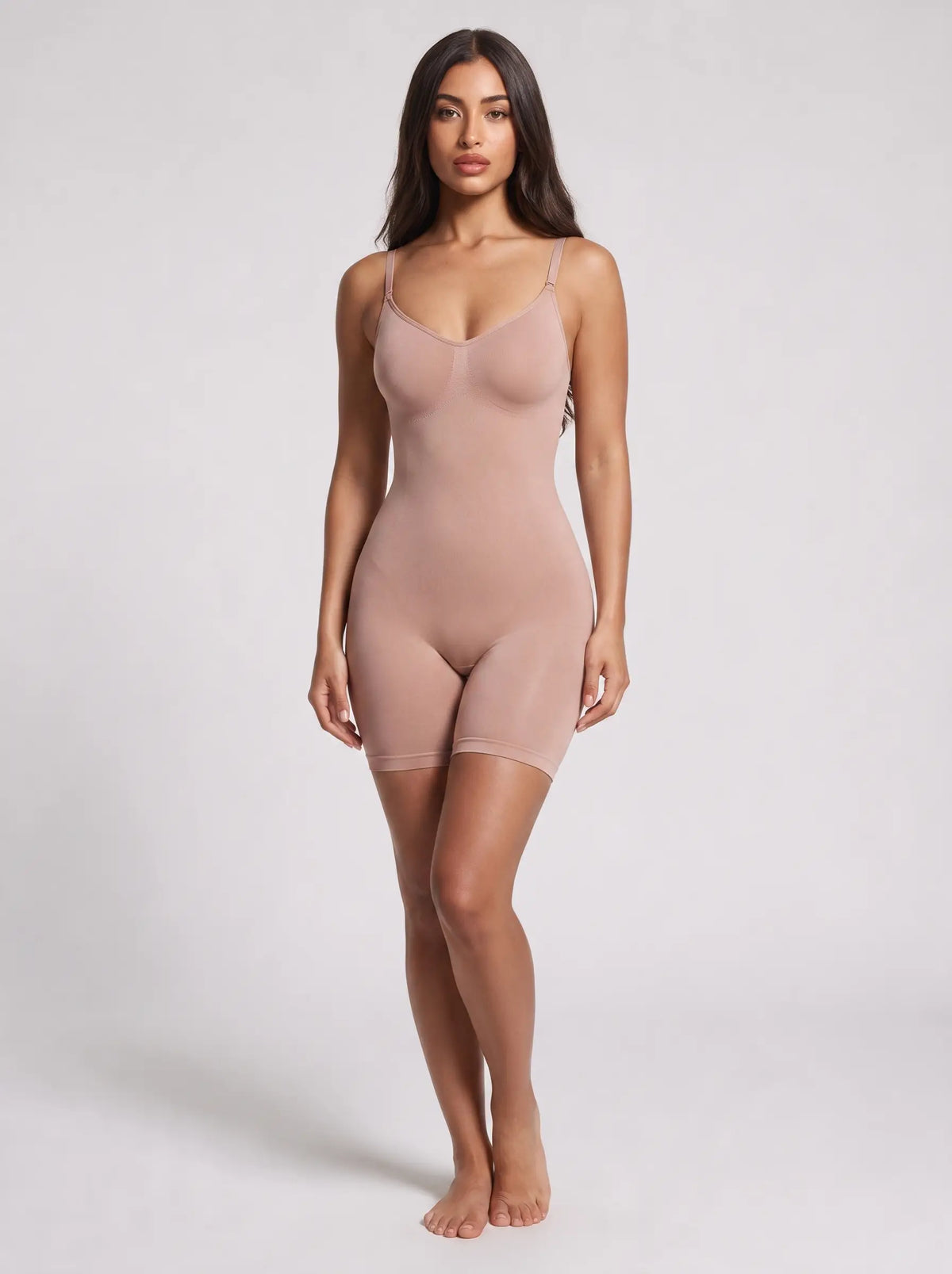 One-Piece Shapewear Bodysuit with Tummy Control