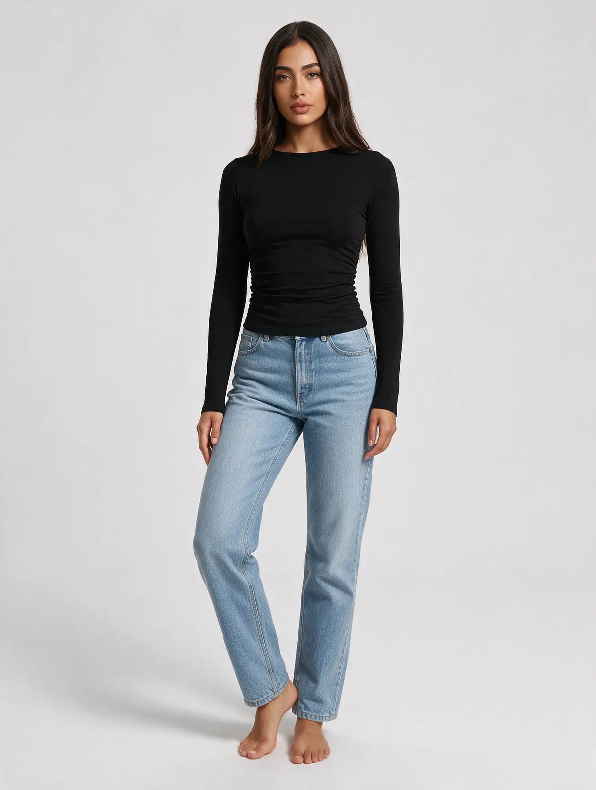 Slim Fit Long Sleeve Top