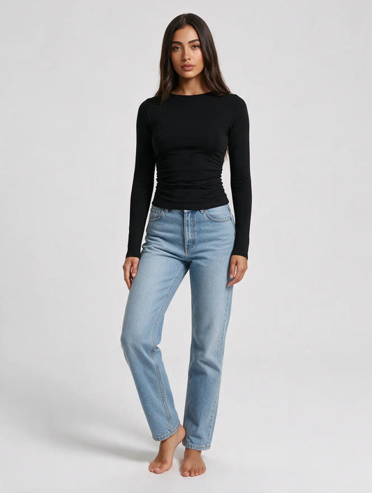 Slim Fit Long Sleeve Top