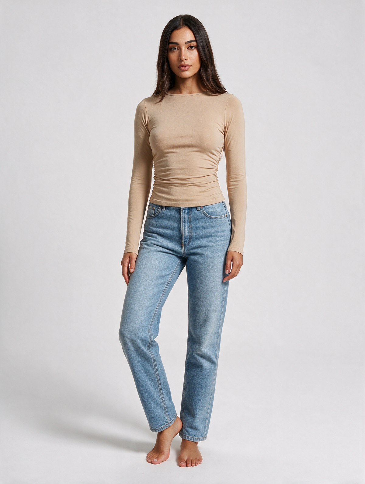 Slim Fit Long Sleeve Top