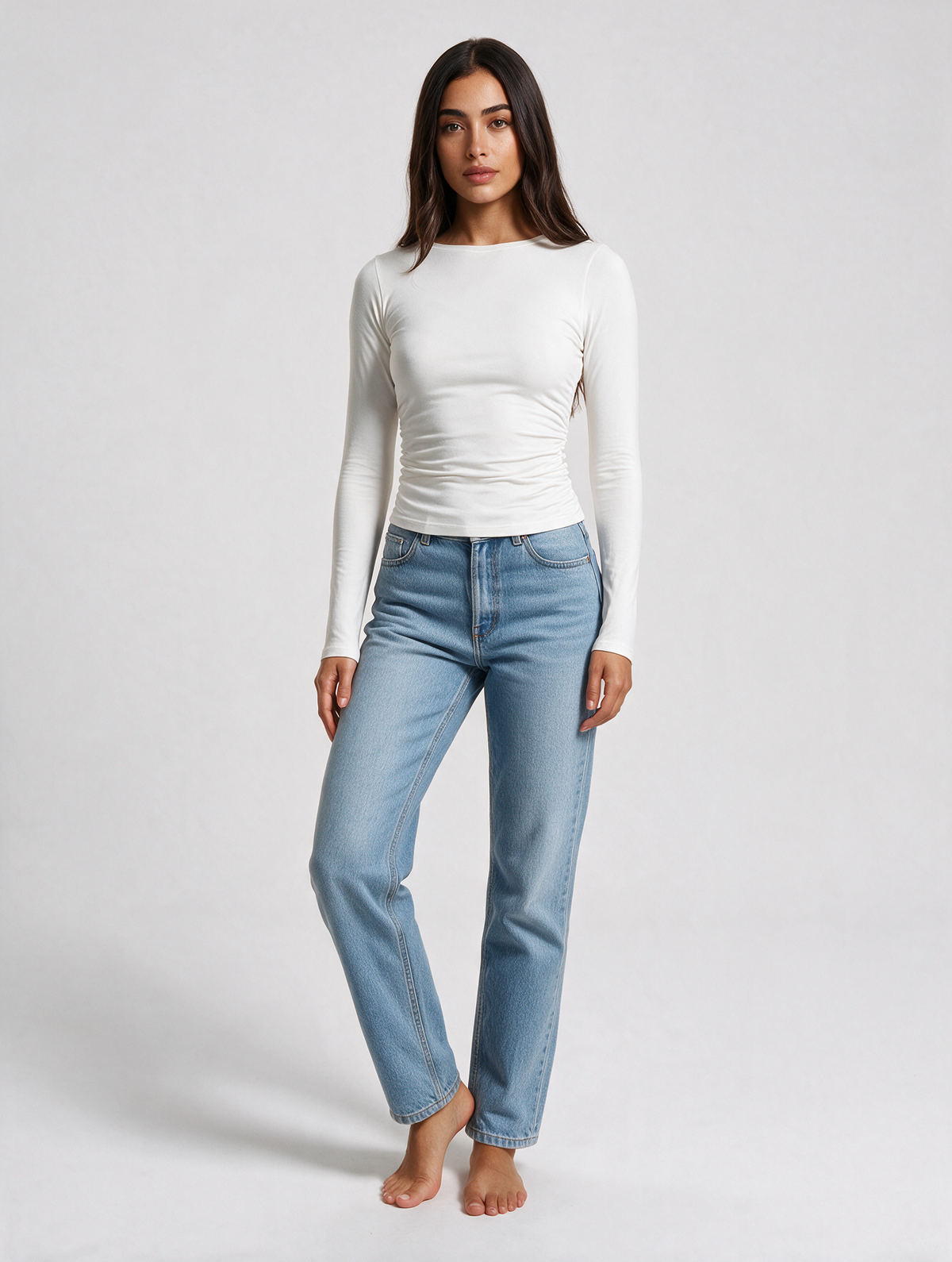 Slim Fit Long Sleeve Top