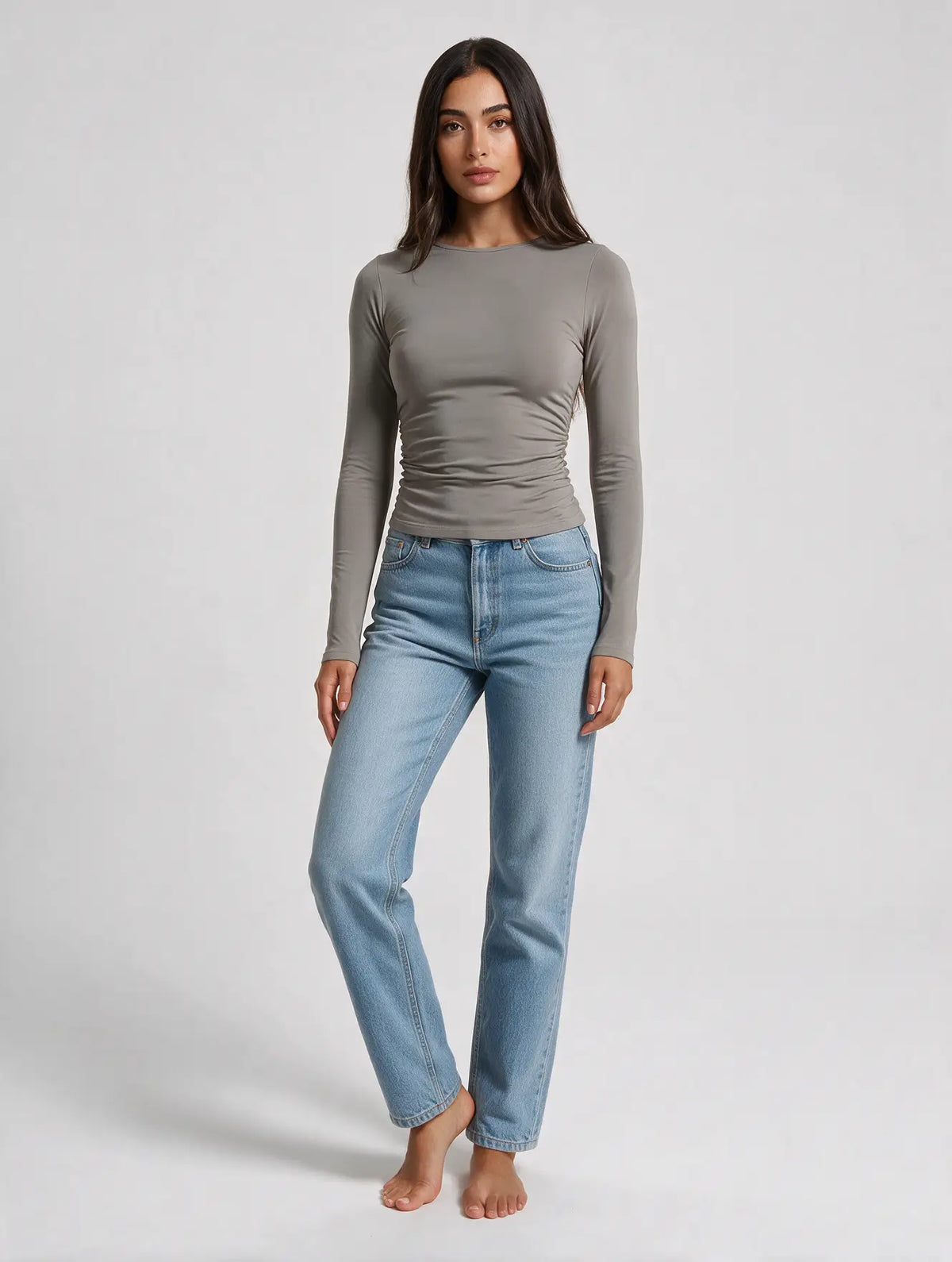 Slim Fit Long Sleeve Top