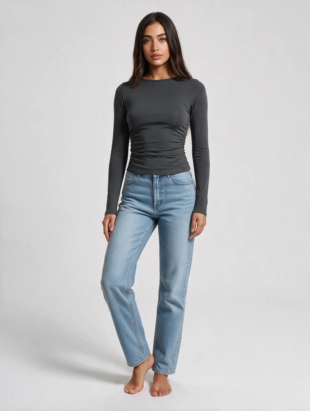 Slim Fit Long Sleeve Top