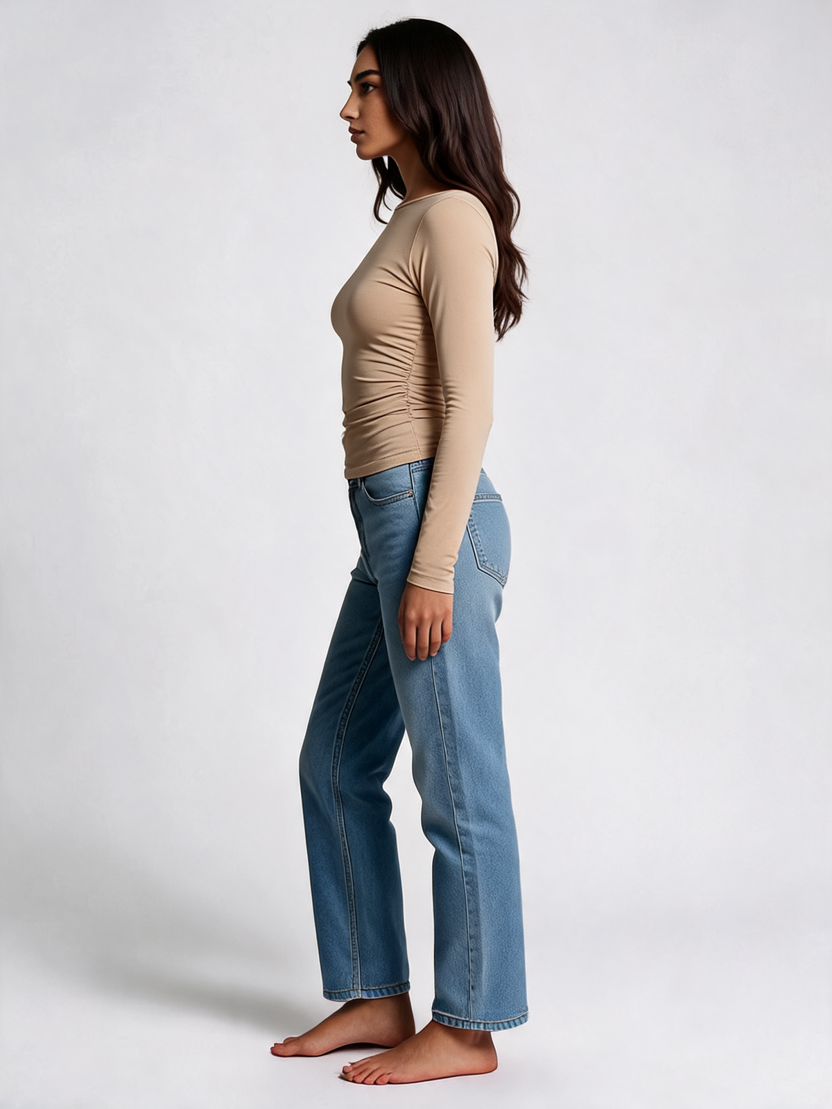 Slim Fit Long Sleeve Top