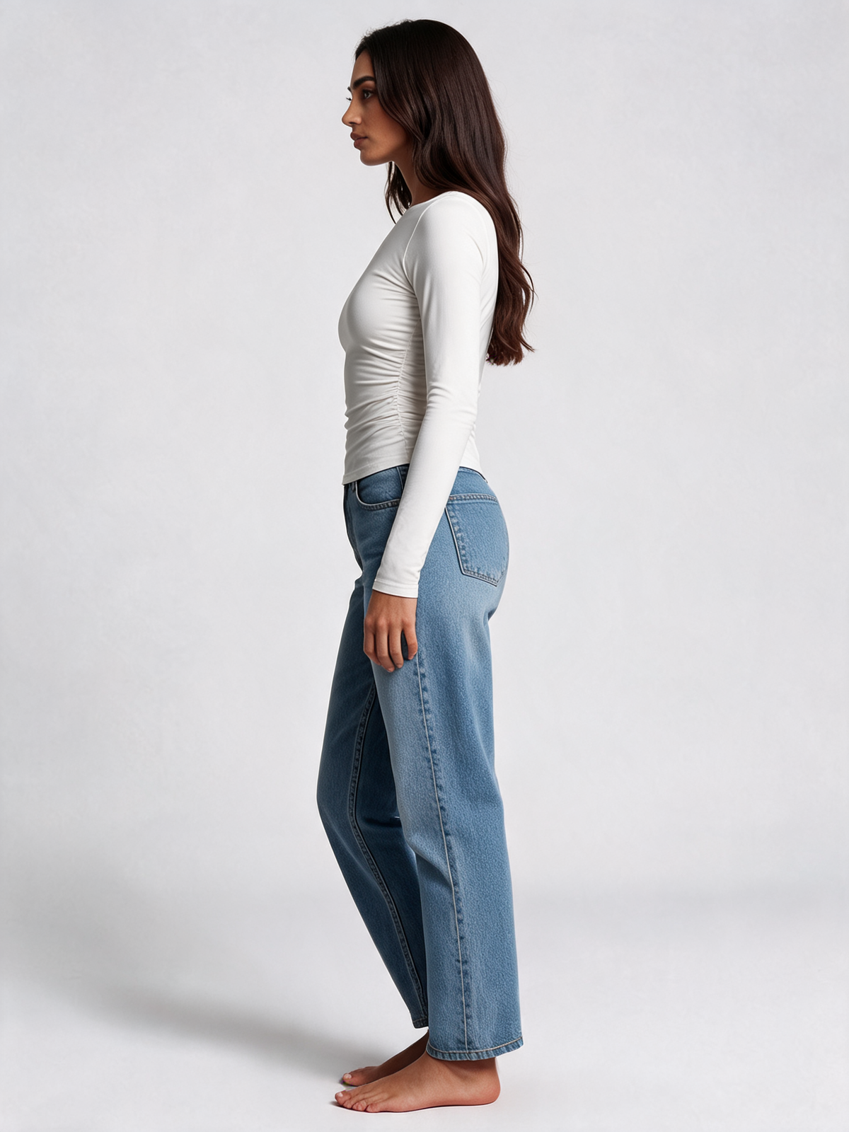 Slim Fit Long Sleeve Top
