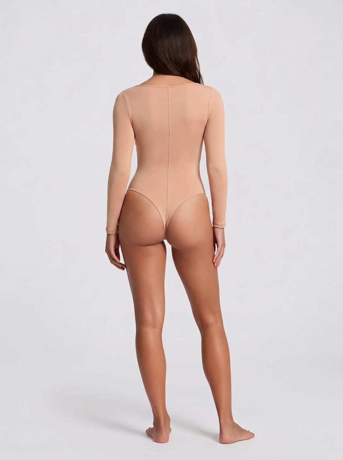 Seamless Shaping Long Sleeve Bodysuit