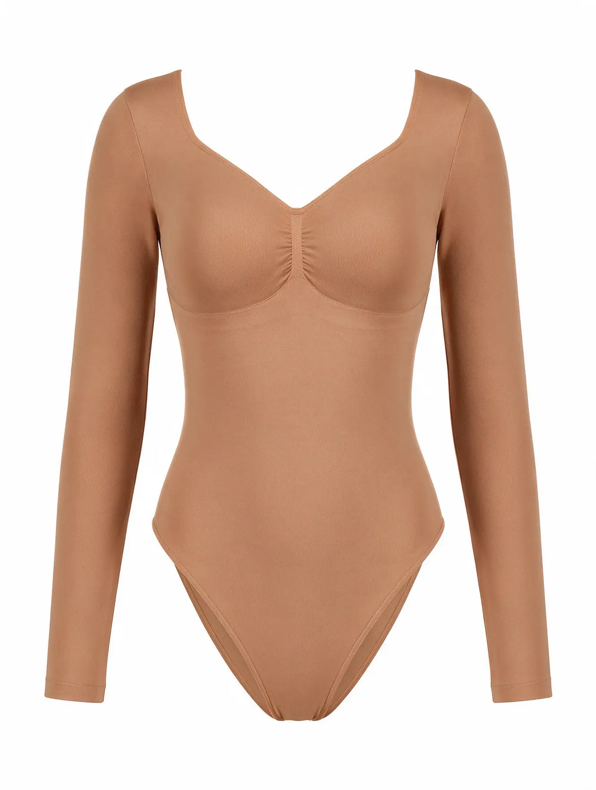 Seamless Shaping Long Sleeve Bodysuit