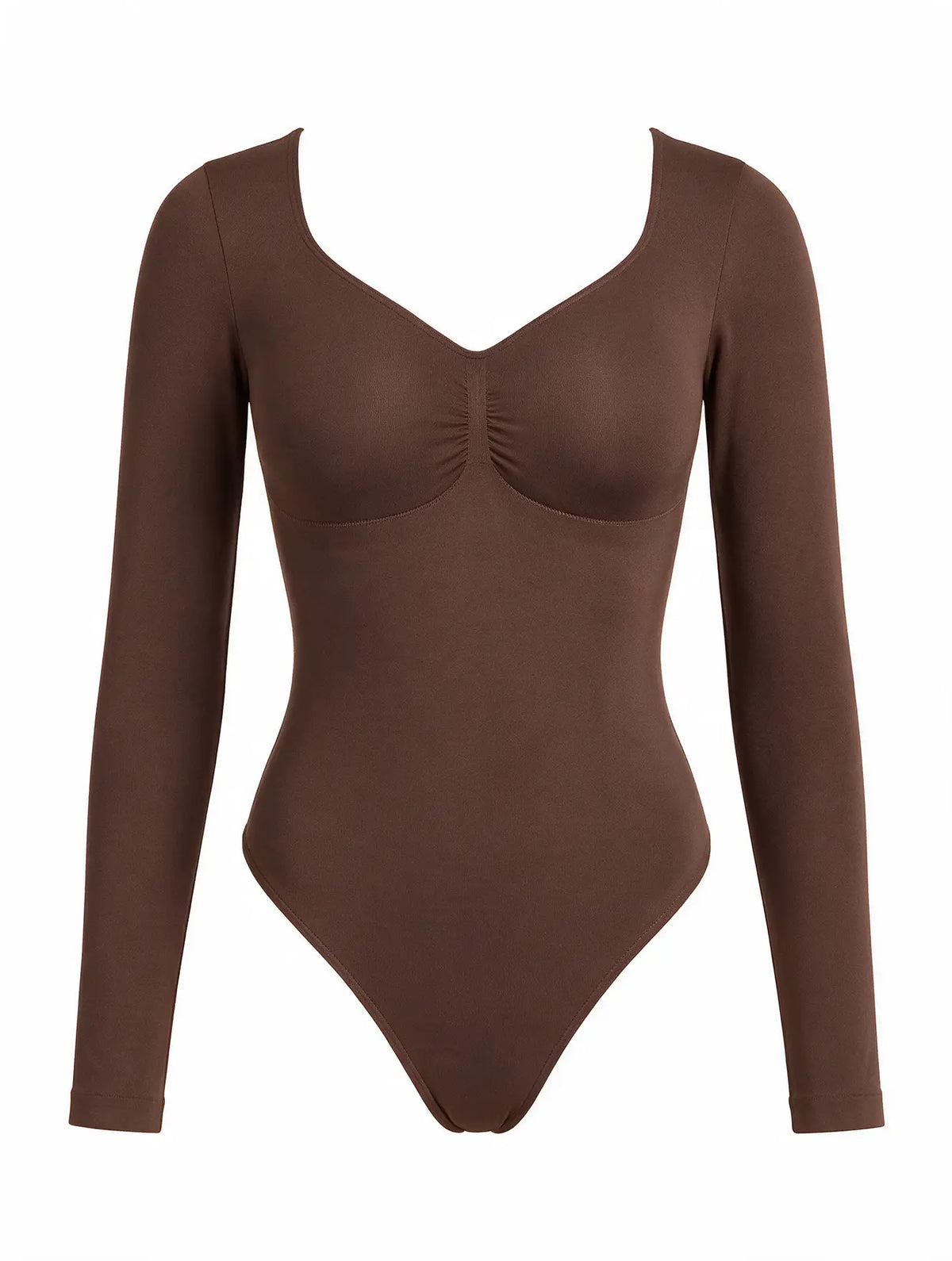 Seamless Shaping Long Sleeve Bodysuit