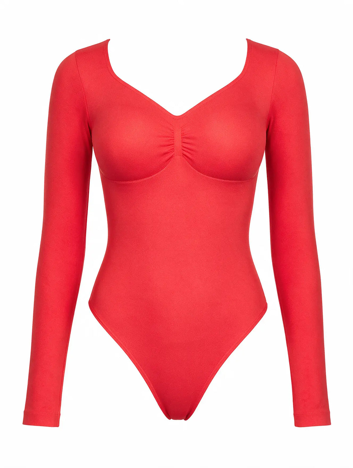 Seamless Shaping Long Sleeve Bodysuit