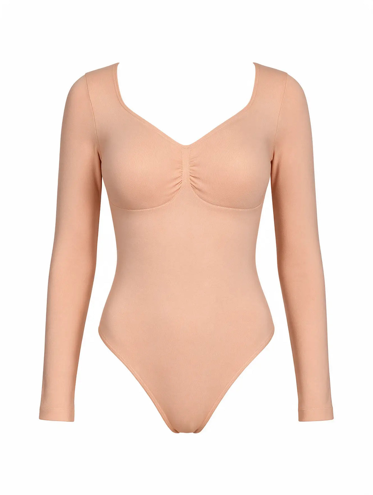 Seamless Shaping Long Sleeve Bodysuit