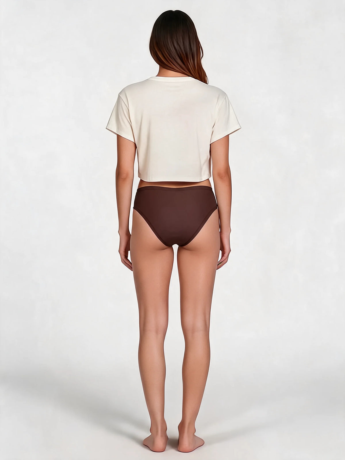 Womens High-Waisted Breathable Traceless Briefs