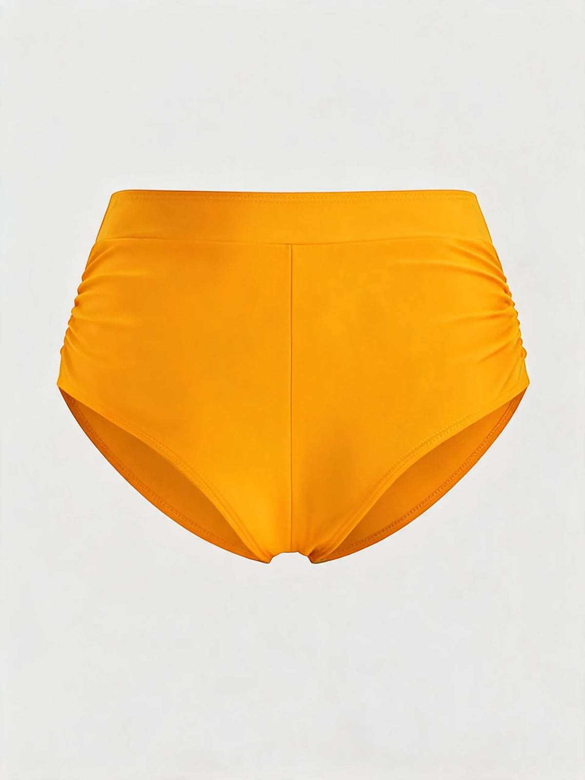 Women's High Waisted Ruched Bikini Bottoms