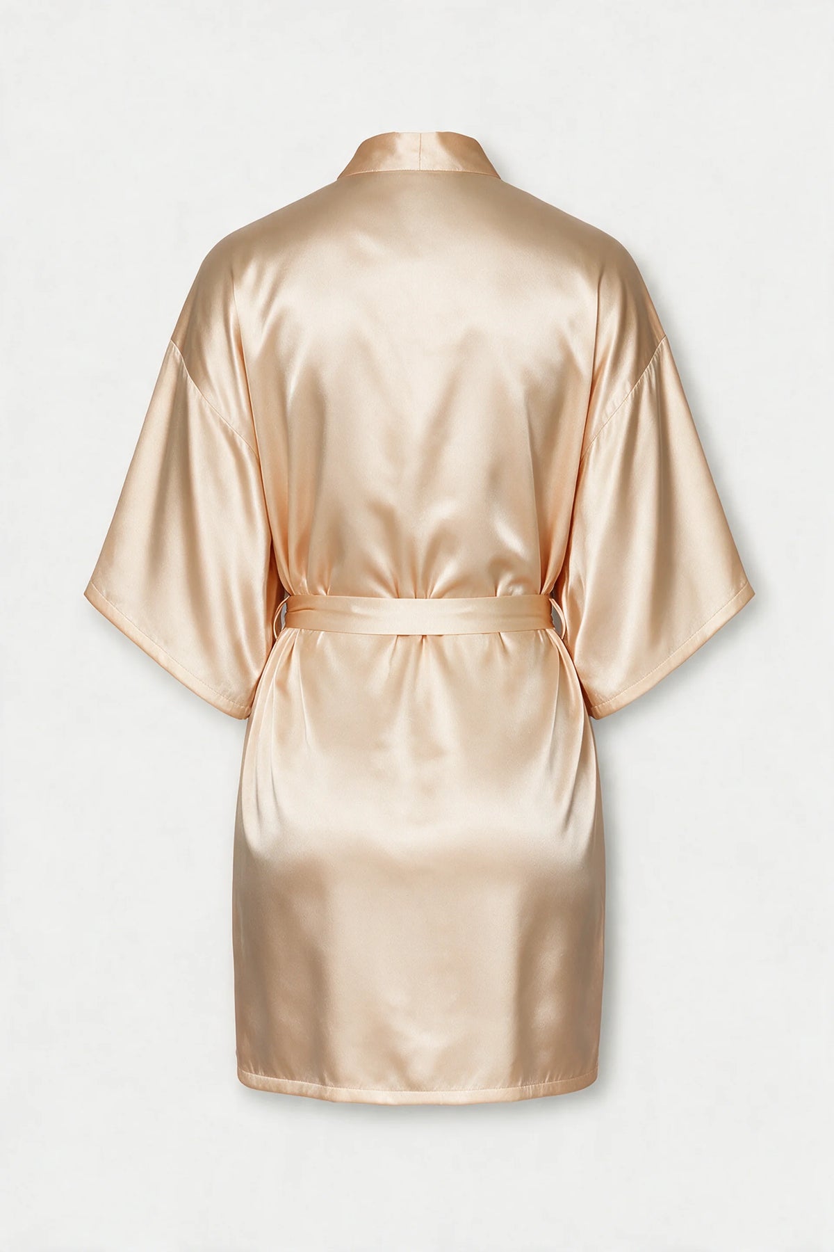 Satin Tie-Waist Robe