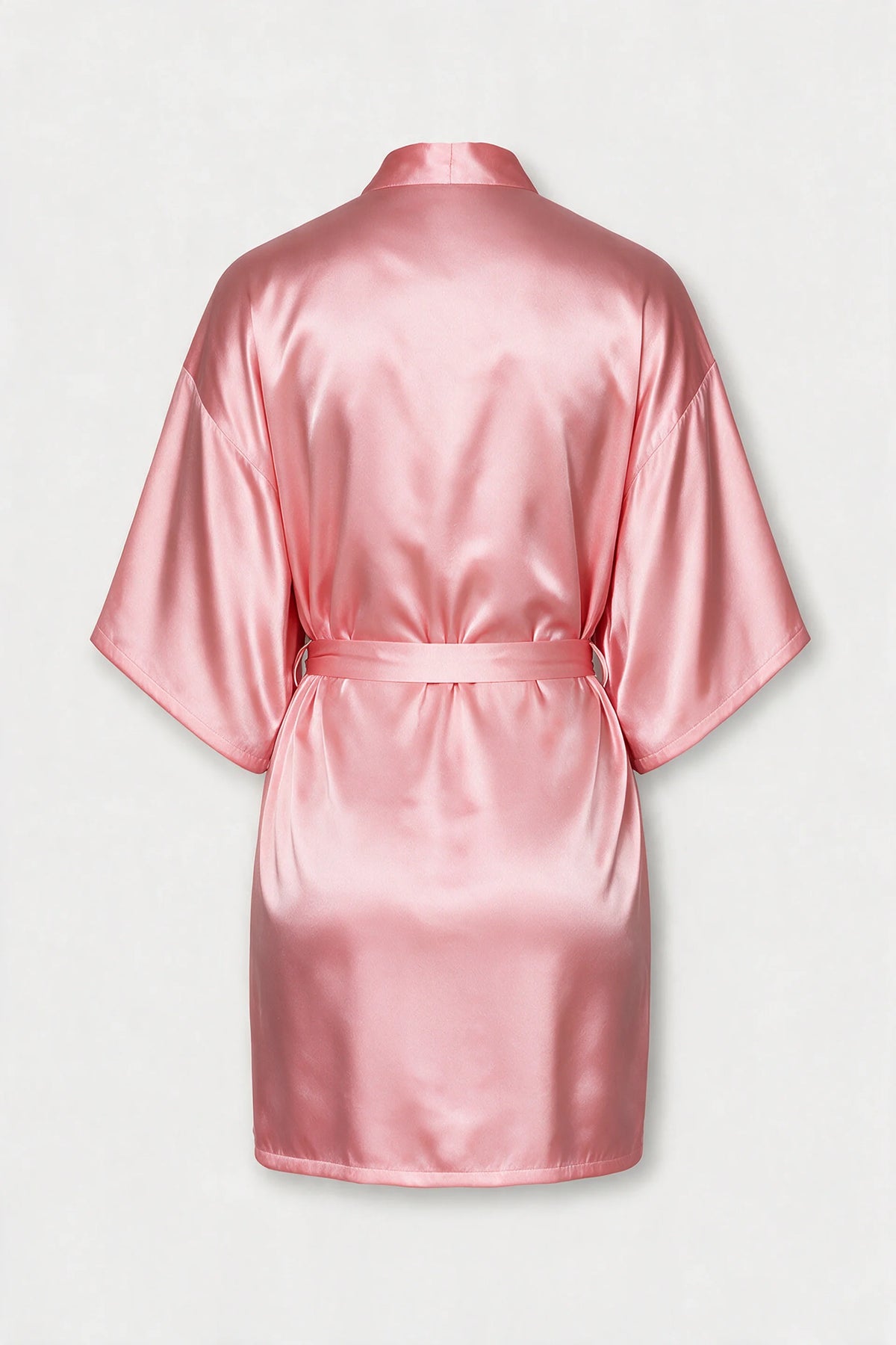 Satin Tie-Waist Robe
