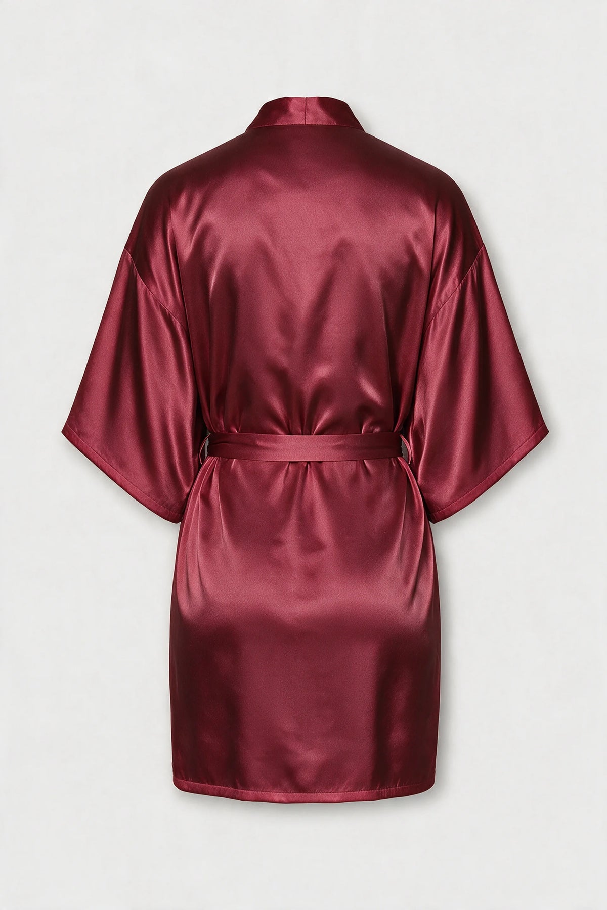 Satin Tie-Waist Robe