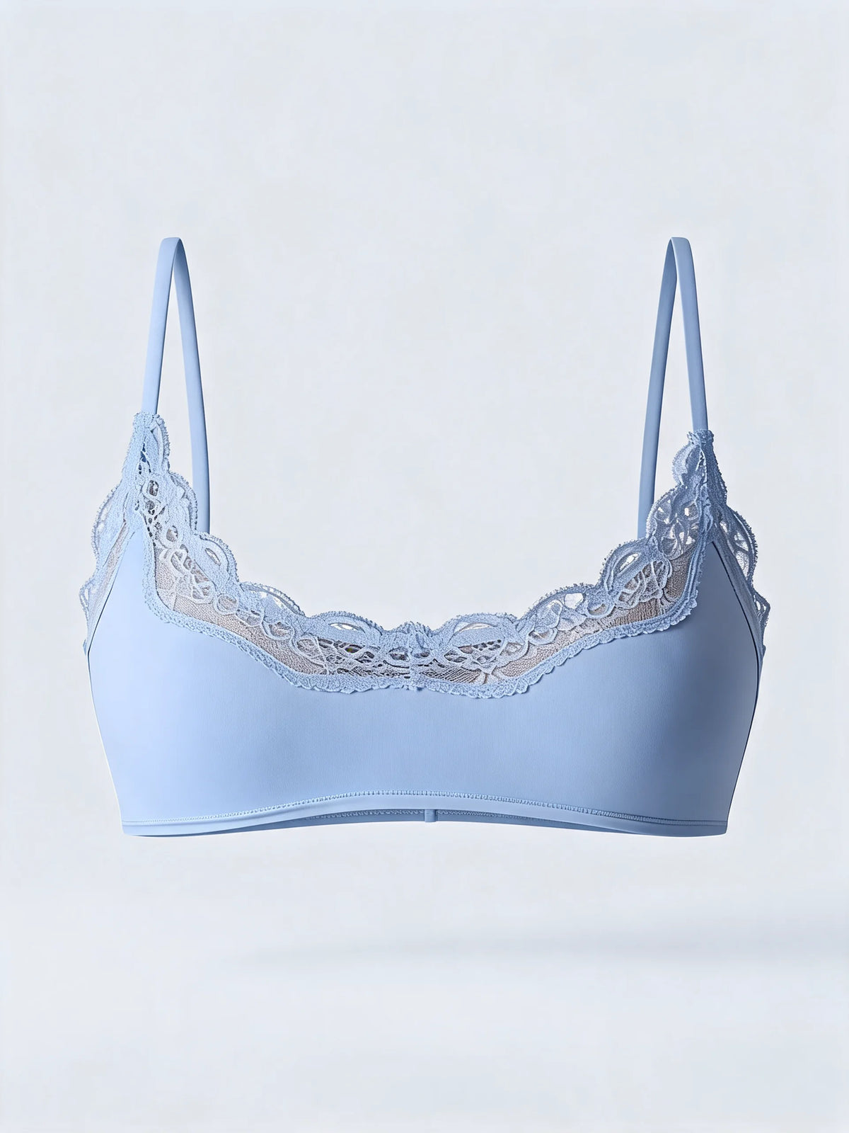 Lace Scoop Bralette Comfortable Seamless Underwear