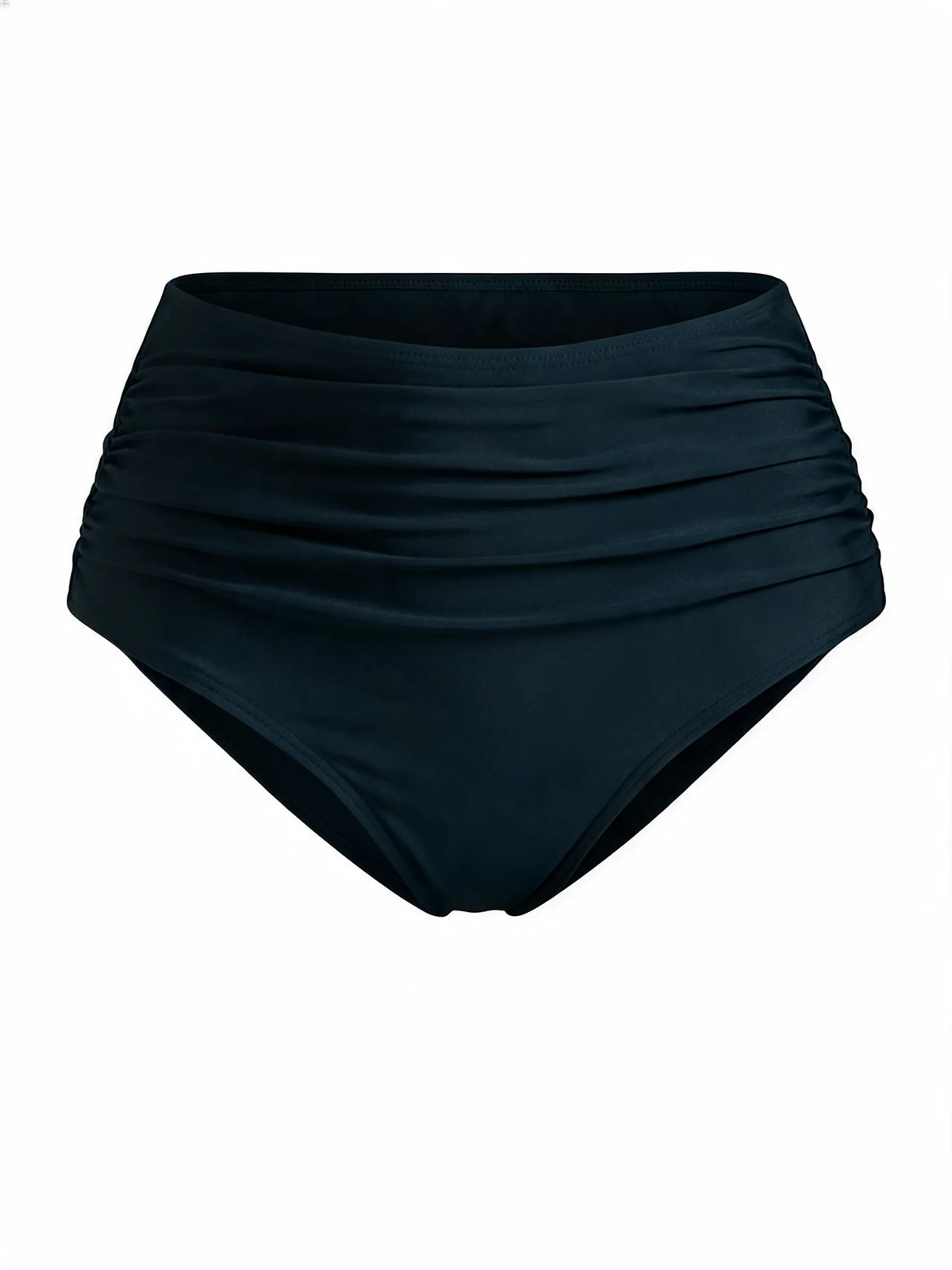 Women's High Waisted Ruched Bikini Bottoms