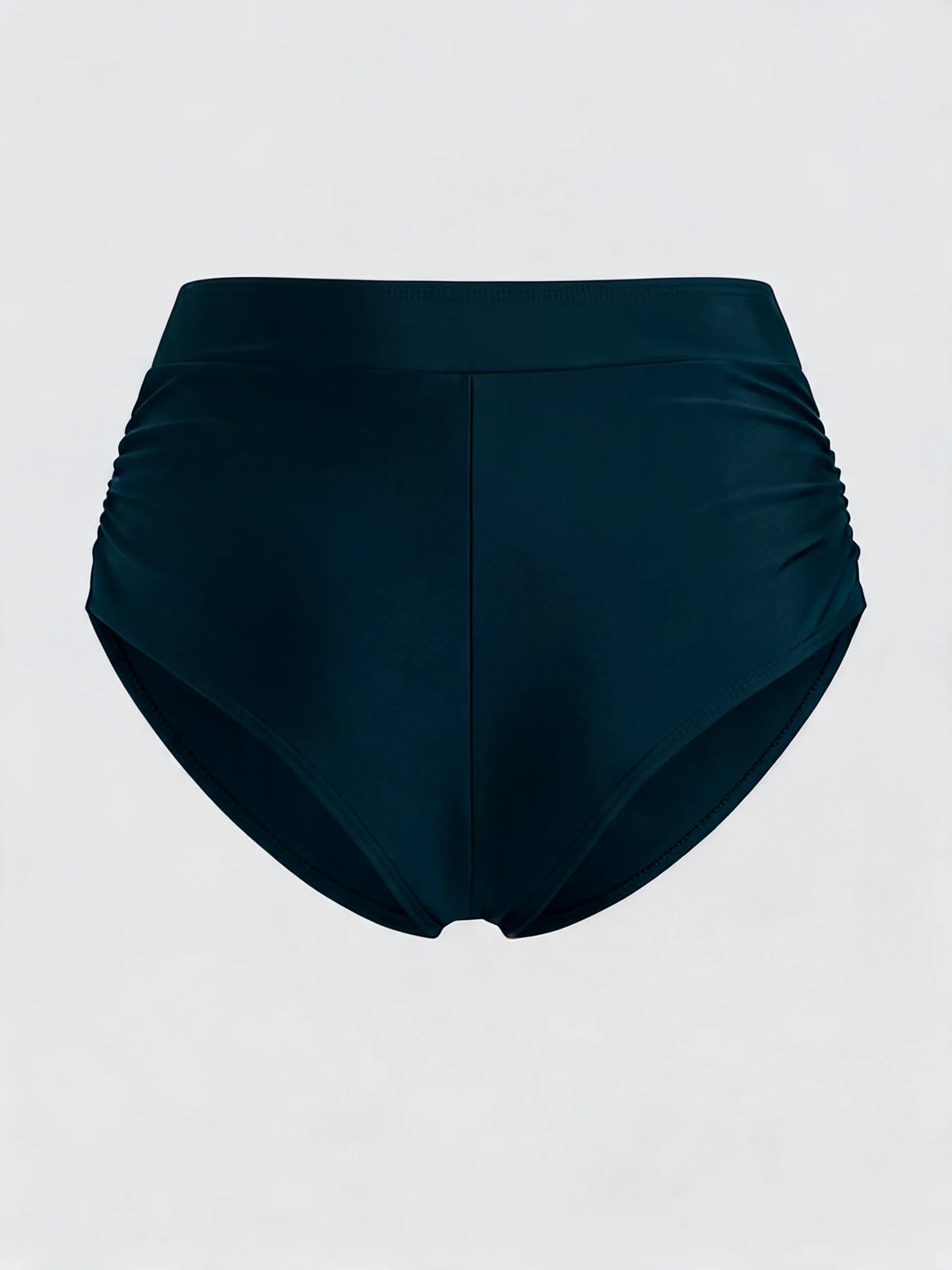 Women's High Waisted Ruched Bikini Bottoms