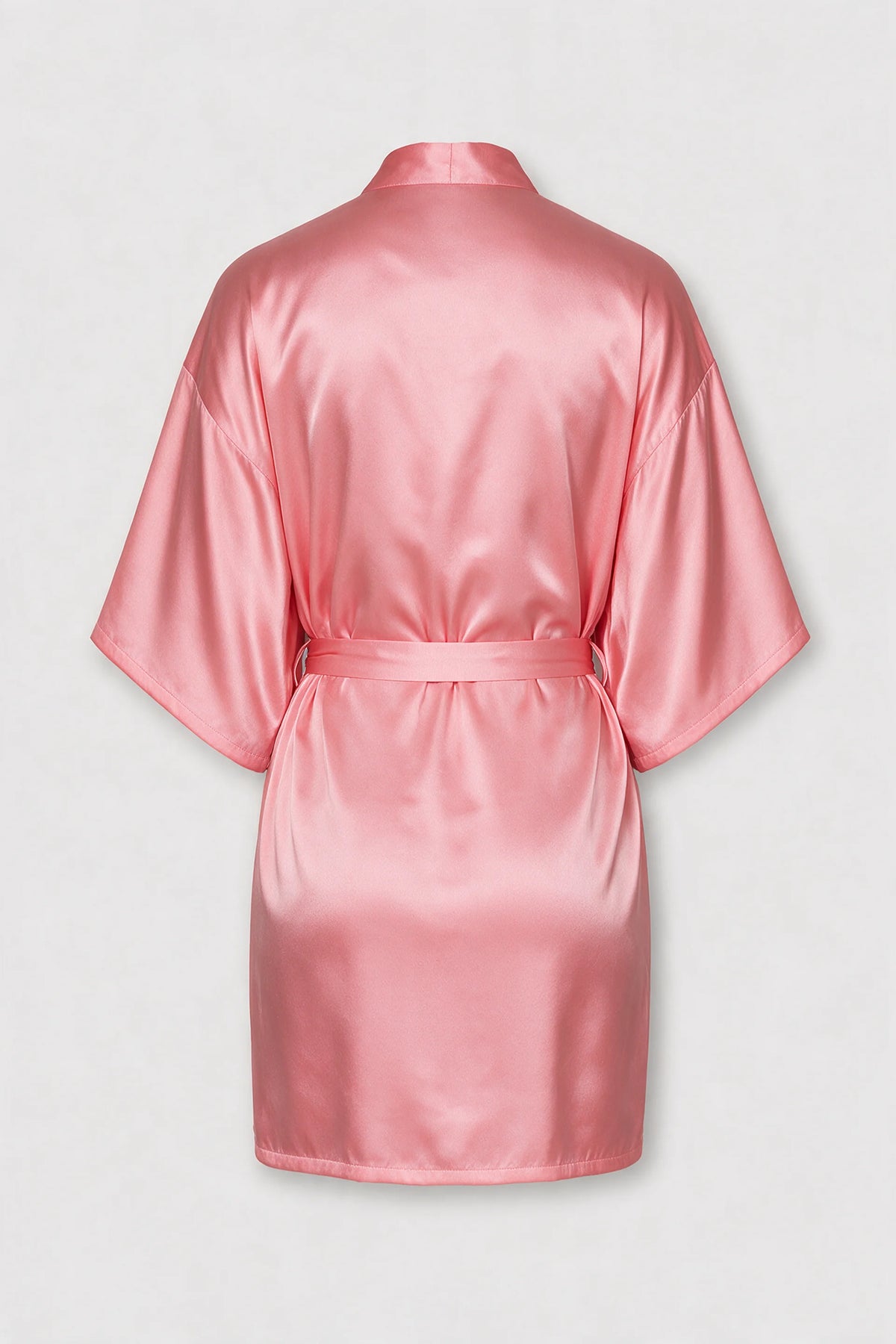 Satin Tie-Waist Robe