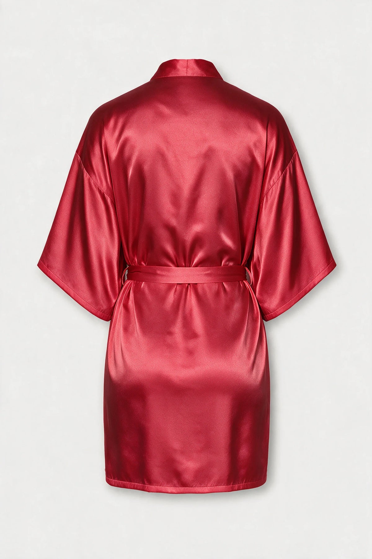 Satin Tie-Waist Robe