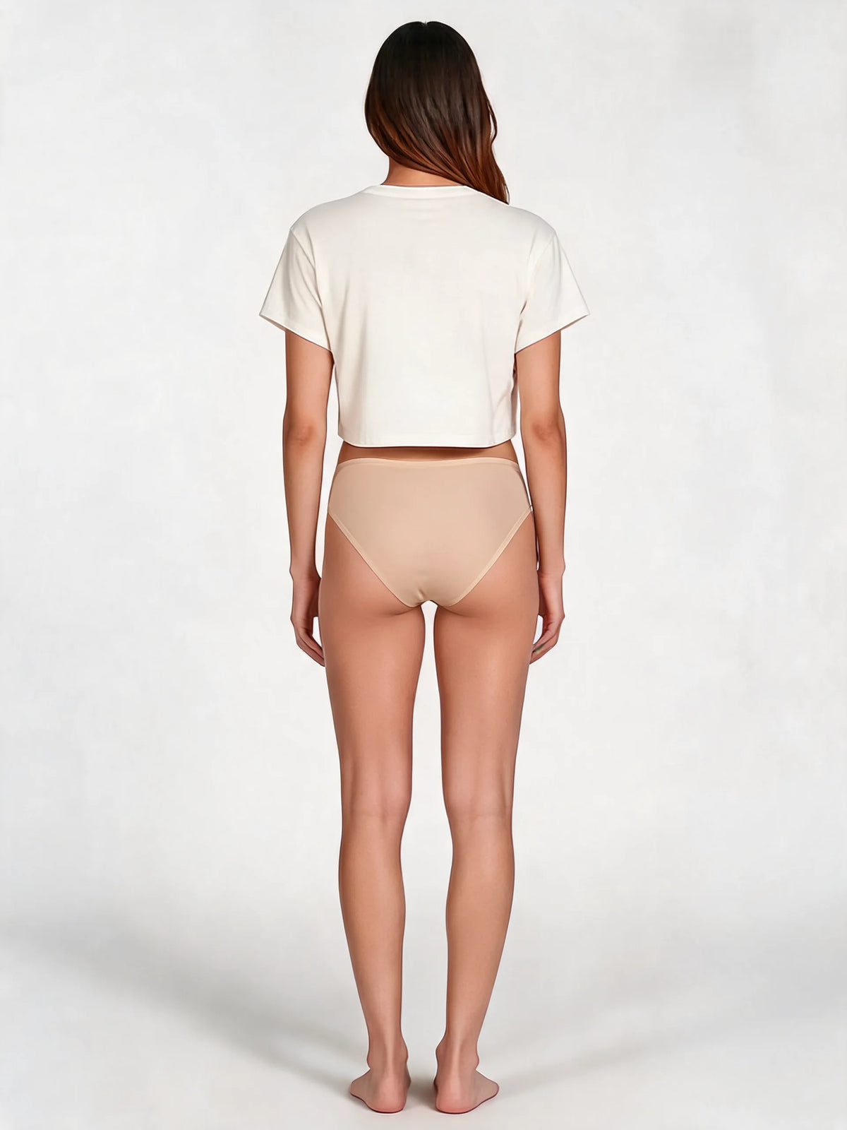 Womens High-Waisted Breathable Traceless Briefs