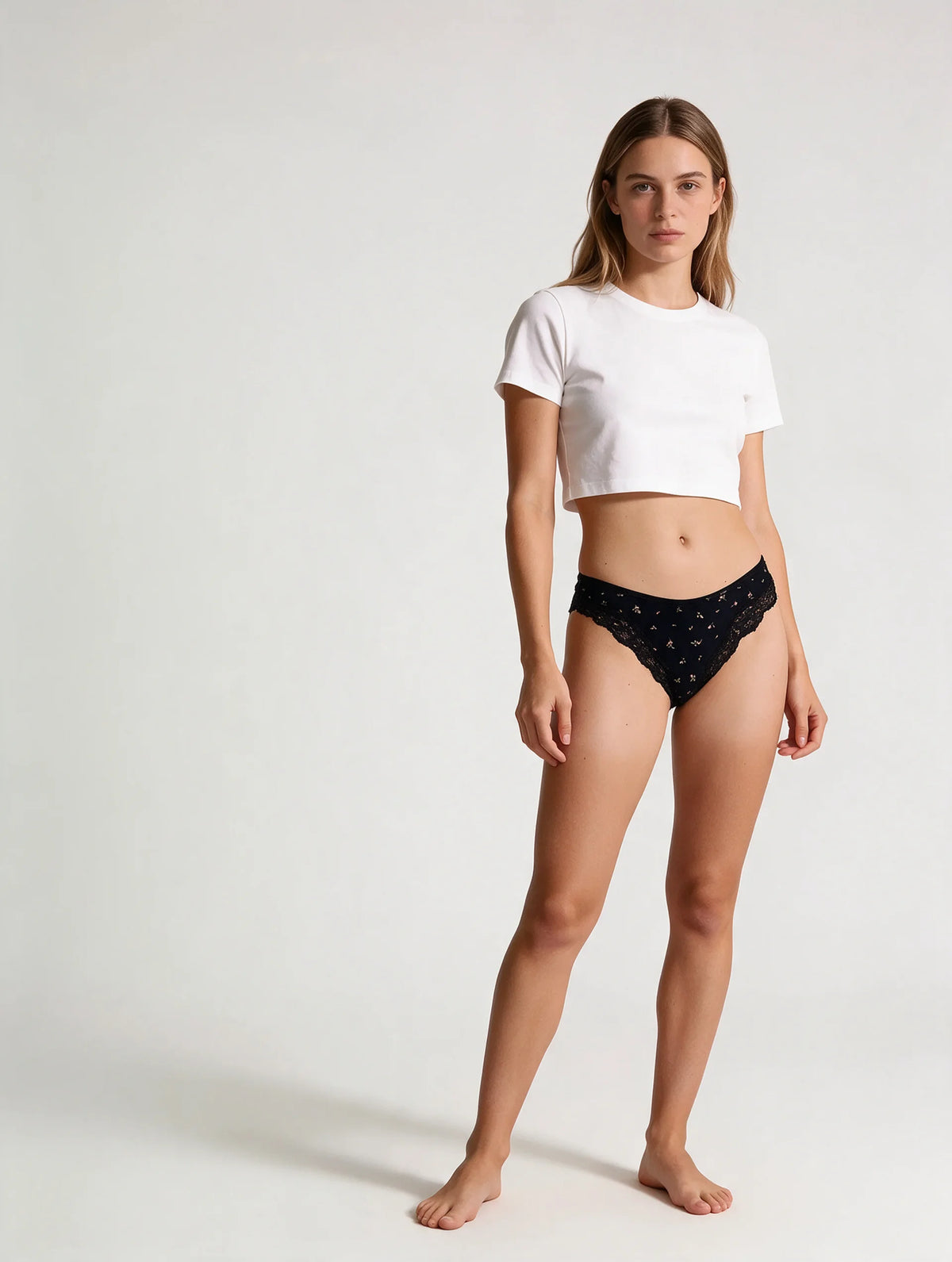 Lace Breathable Thong Underwear