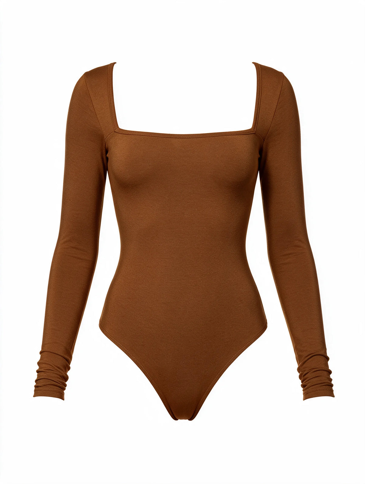 Women's Velvet Jumpsuit Long Sleeve Square Neck