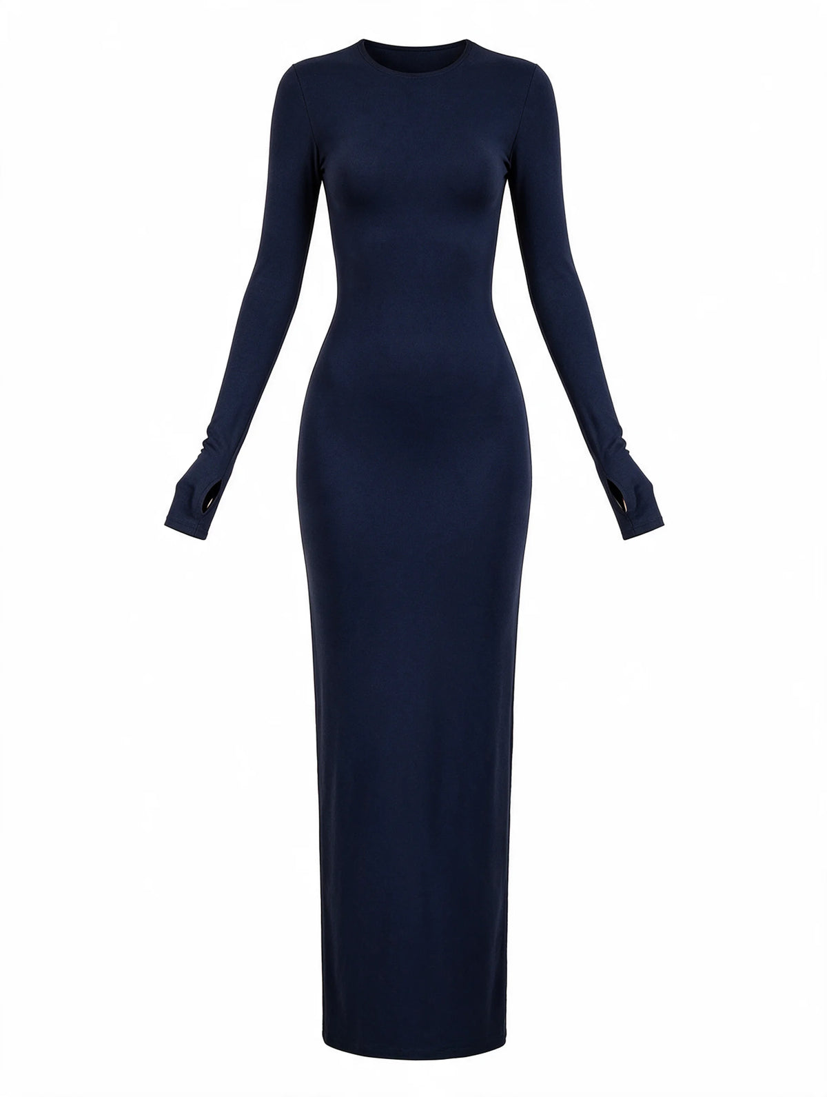 Long Sleeve Sculpt Maxi Dress