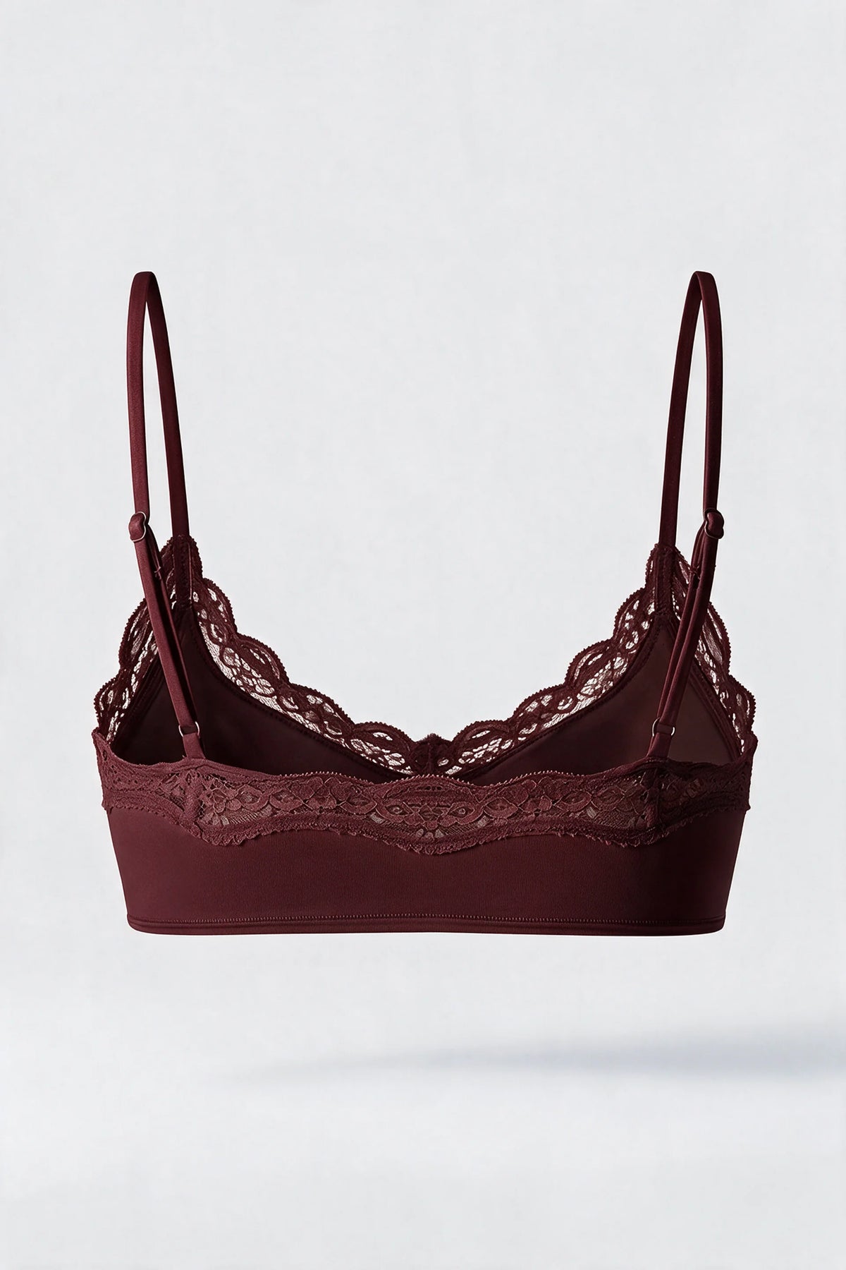 Lace Scoop Bralette Comfortable Seamless Underwear