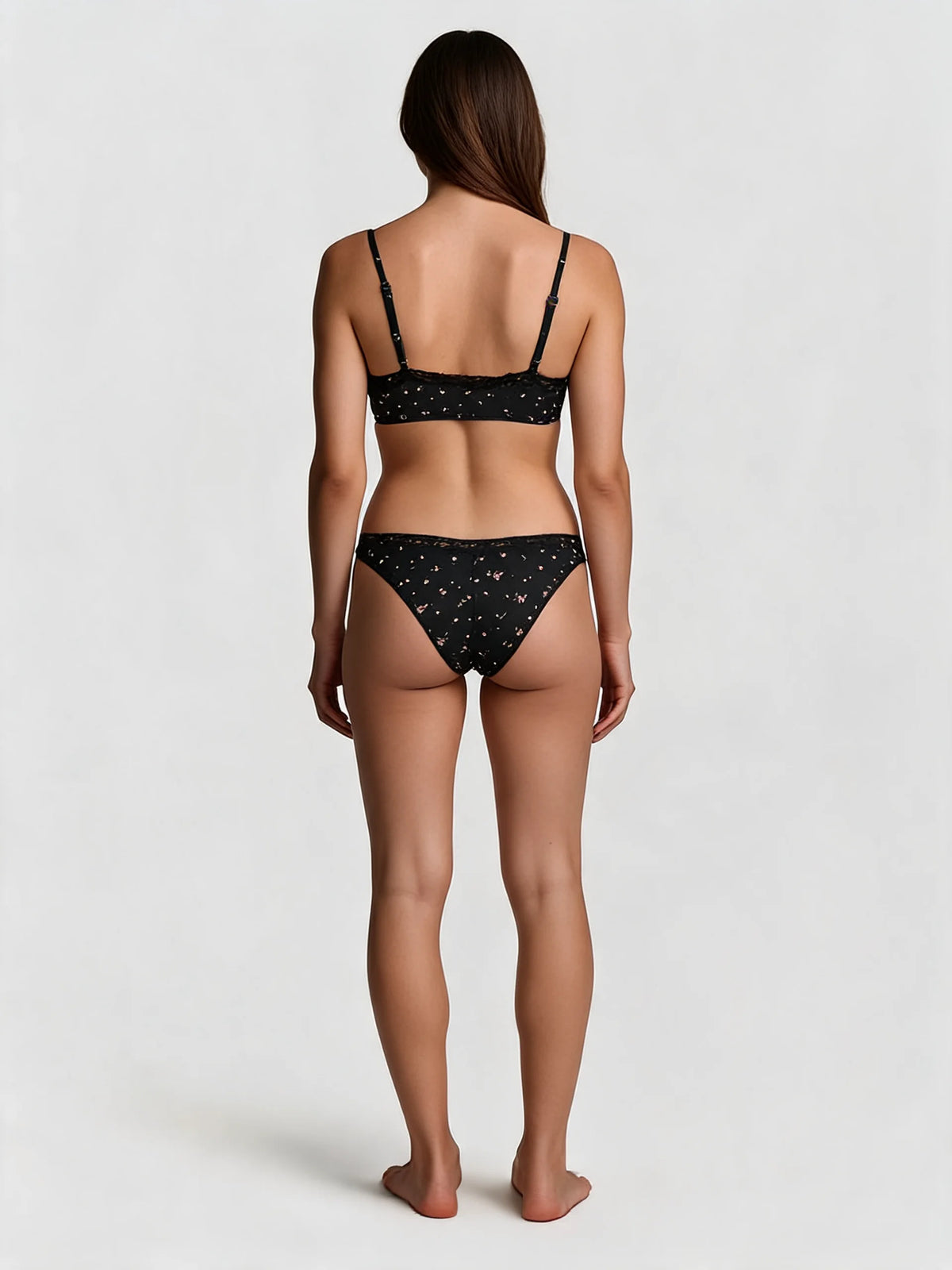 Lace Scoop Bralette Comfortable Seamless Underwear