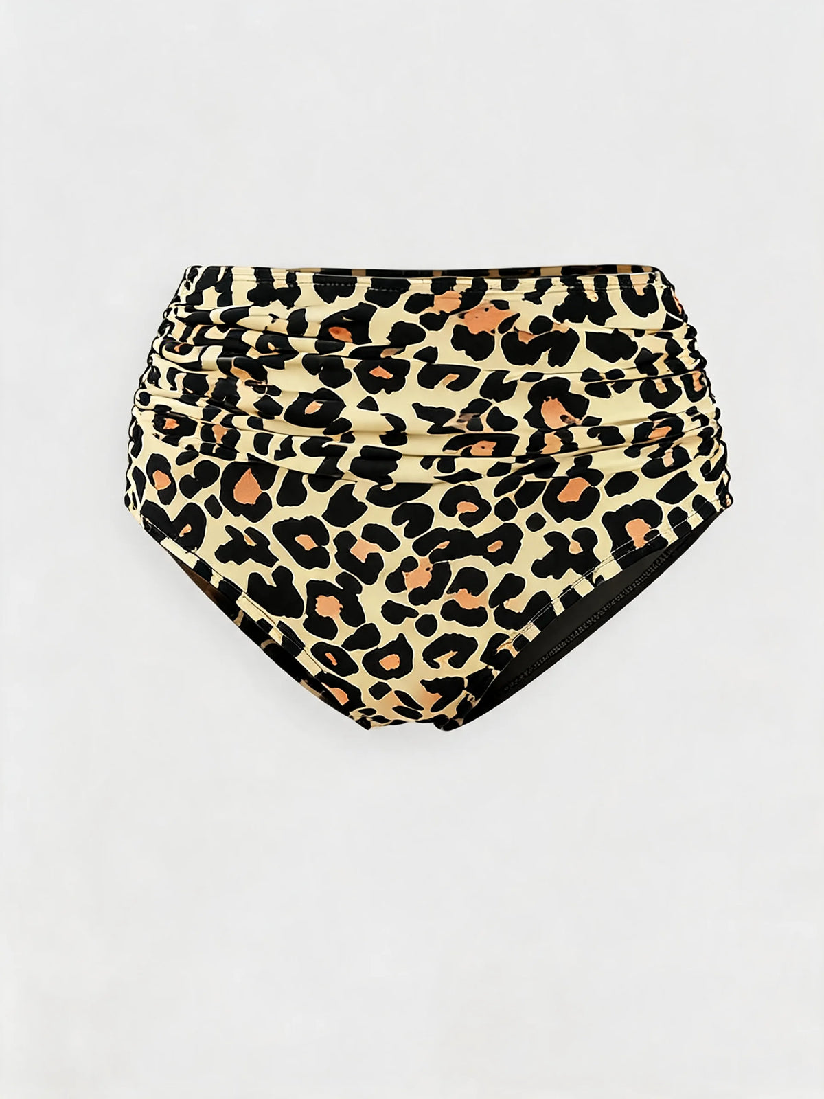 Women's High Waisted Ruched Bikini Bottoms